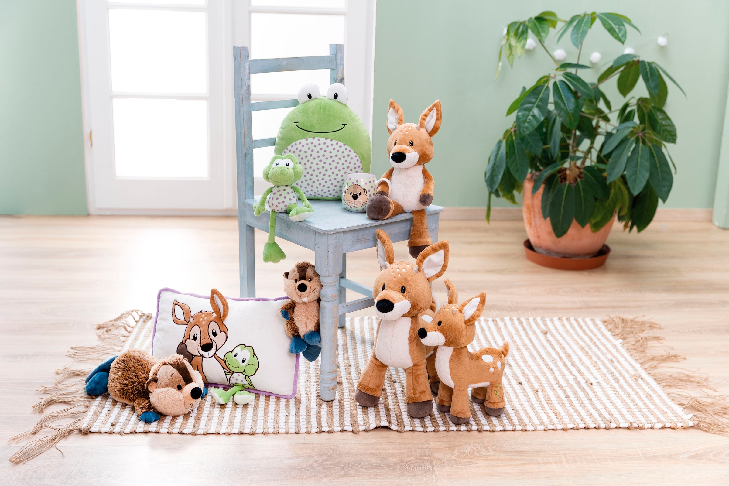 Nici Kuscheltier »Forest Friends, Biber Harry Woodsnacker, 30 cm schlenkernd«