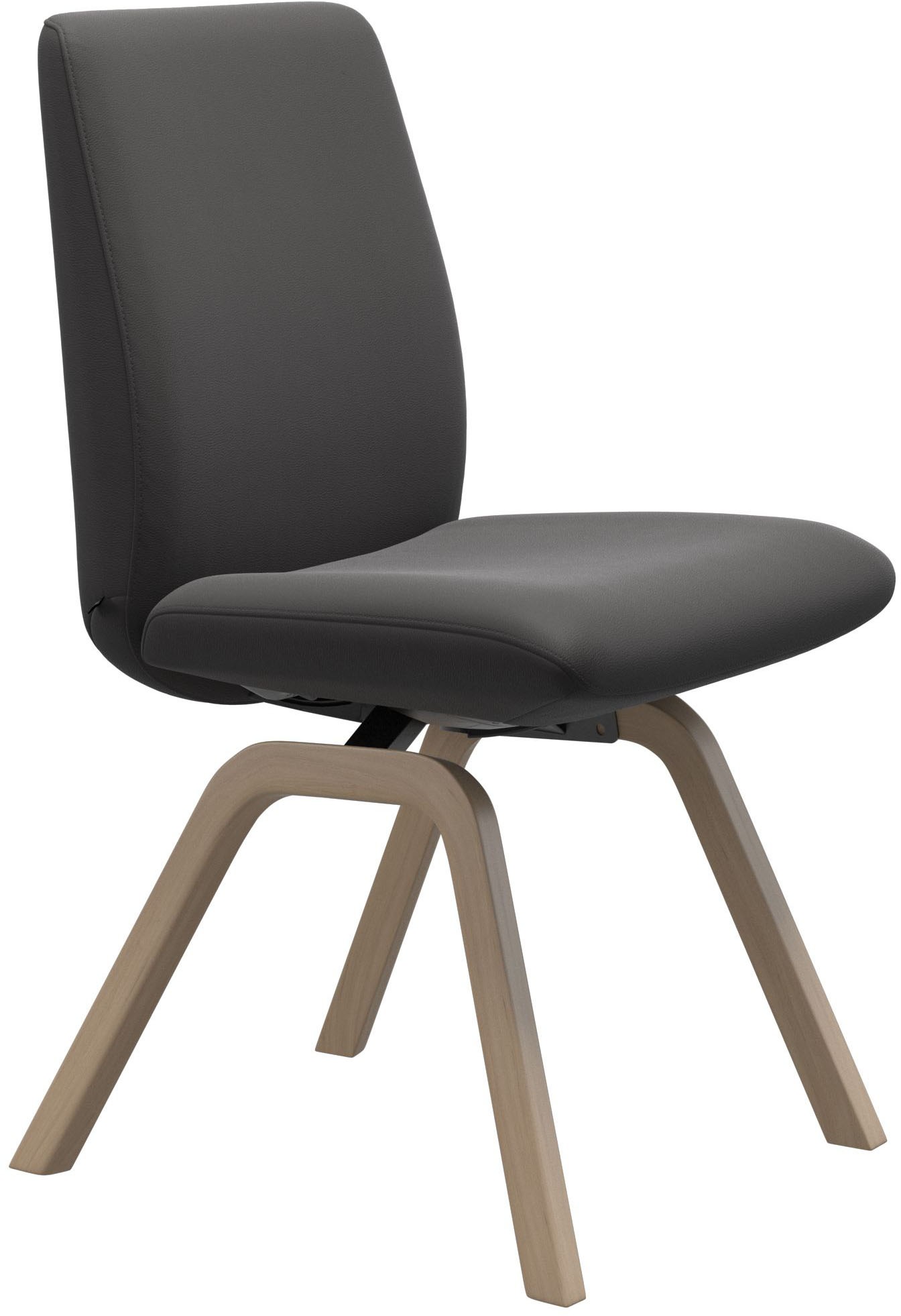 Stressless® Polsterstuhl »Laurel«, Leder PALOMA, Low Back, Größe L, mit schräggestellten Beinen in Eiche gekalkt