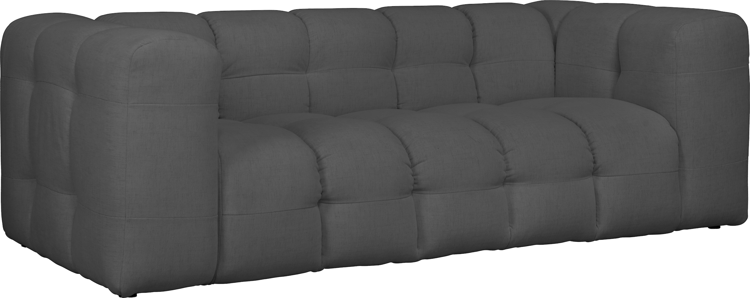 LeGer Home by Lena Gercke 3-Sitzer »TALISHA Designersofa, moderne Steppung, Maße B/T/H: 229/110/75 cm«, moderne Steppung, hoher Sitzkomfort