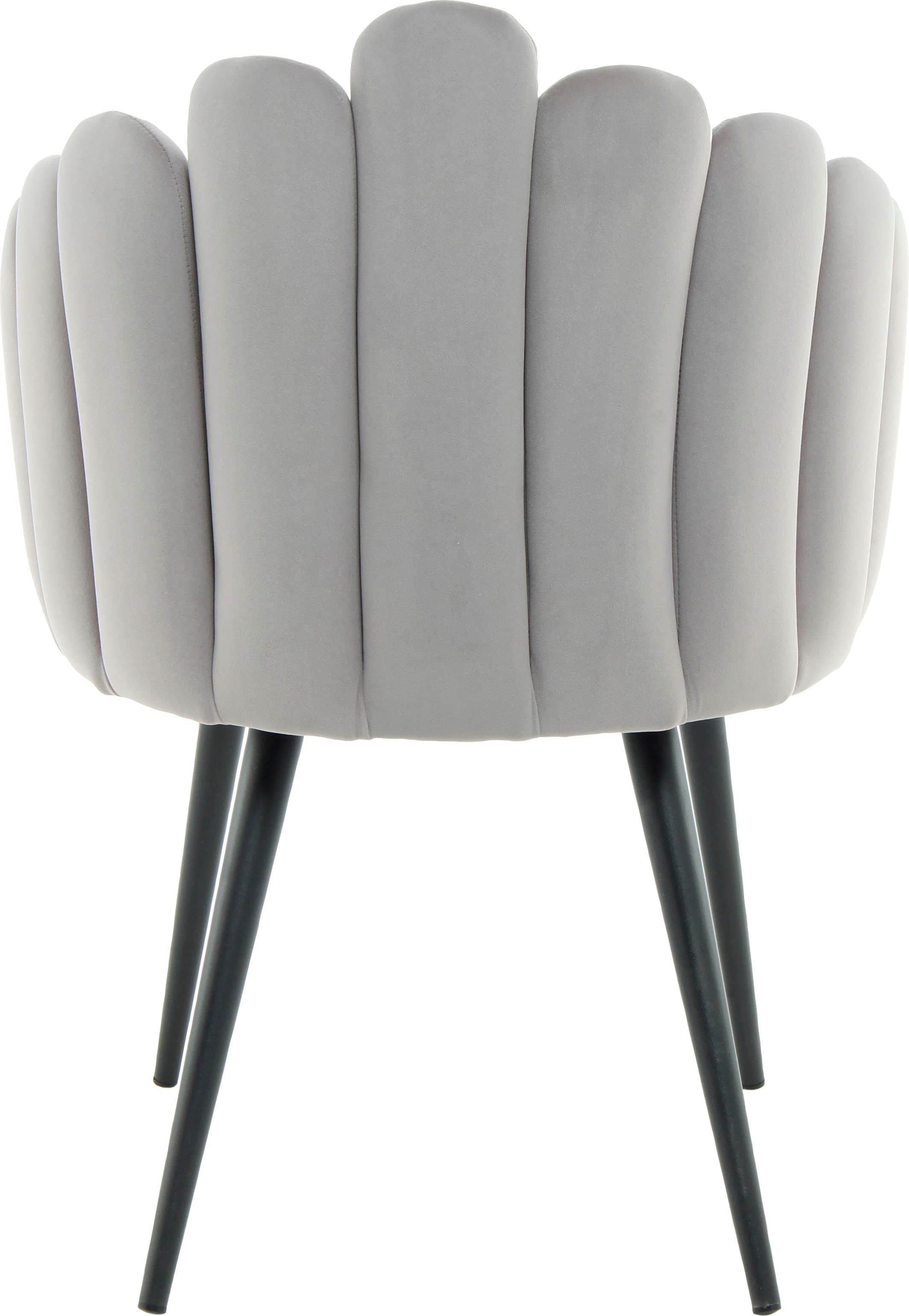 Kayoom Polsterstuhl »Stuhl Jeane 625, mit samtweichem Bezug, bequem und gemütlich« () 1 Stk.samtweicher Bezug, modern, bequem und gemütlich, mit samtweichem Bezug