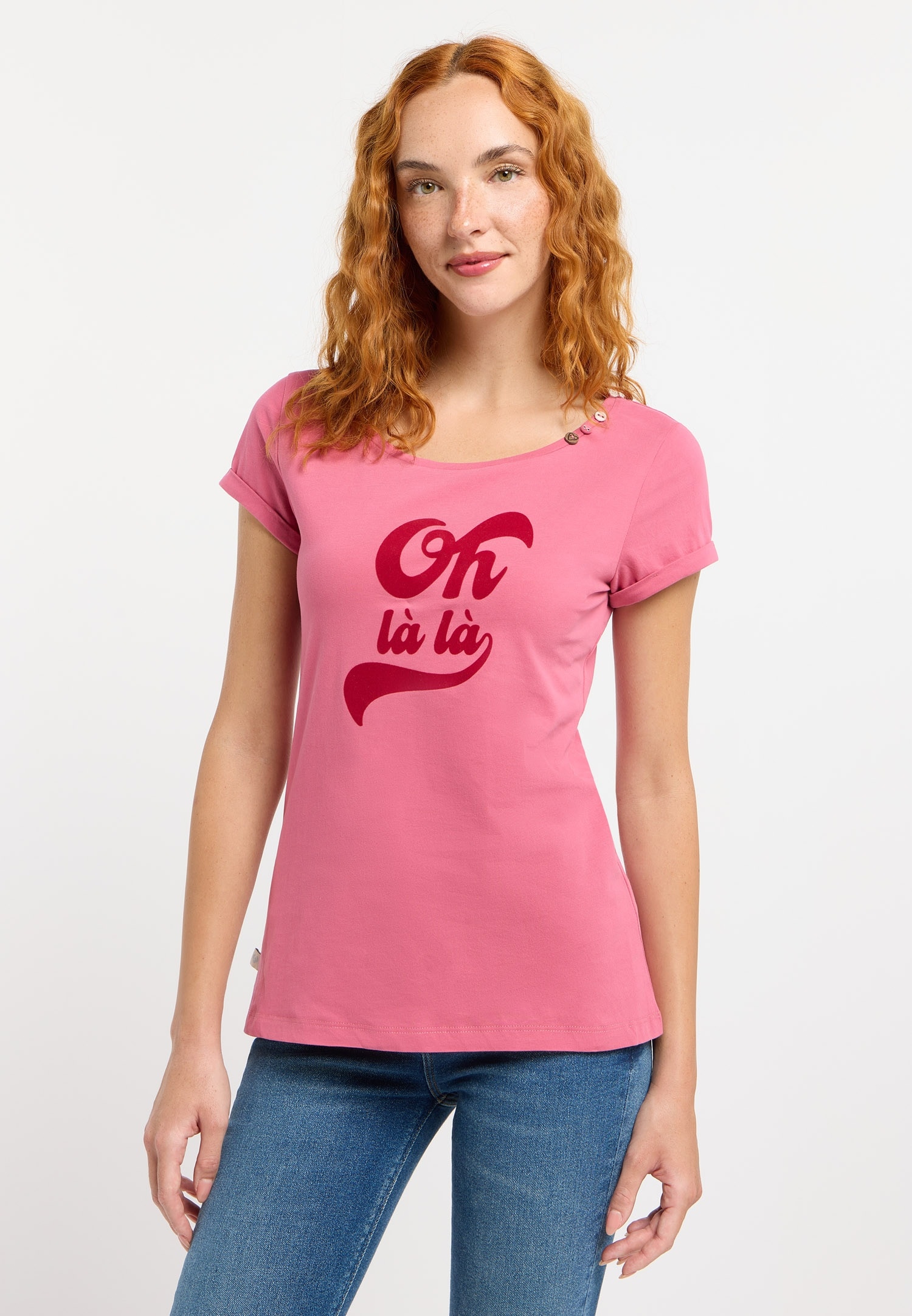 Ragwear Kurzarmshirt »FLLORAH PP GOTS«