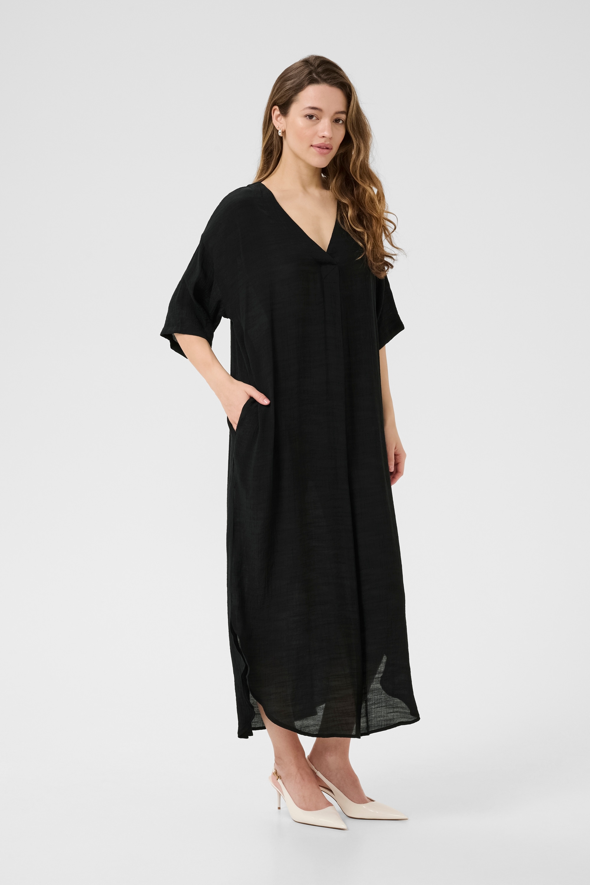 KAFFE Midikleid »Kleid KAanja«