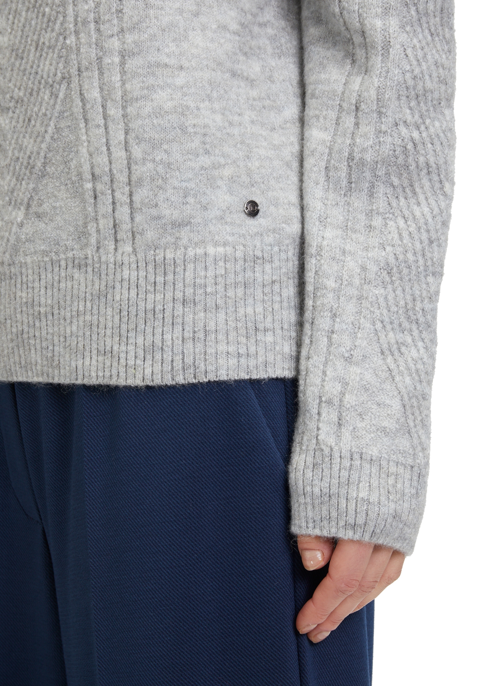 Betty&Co Strickpullover »Strickpullover mit Perlen«