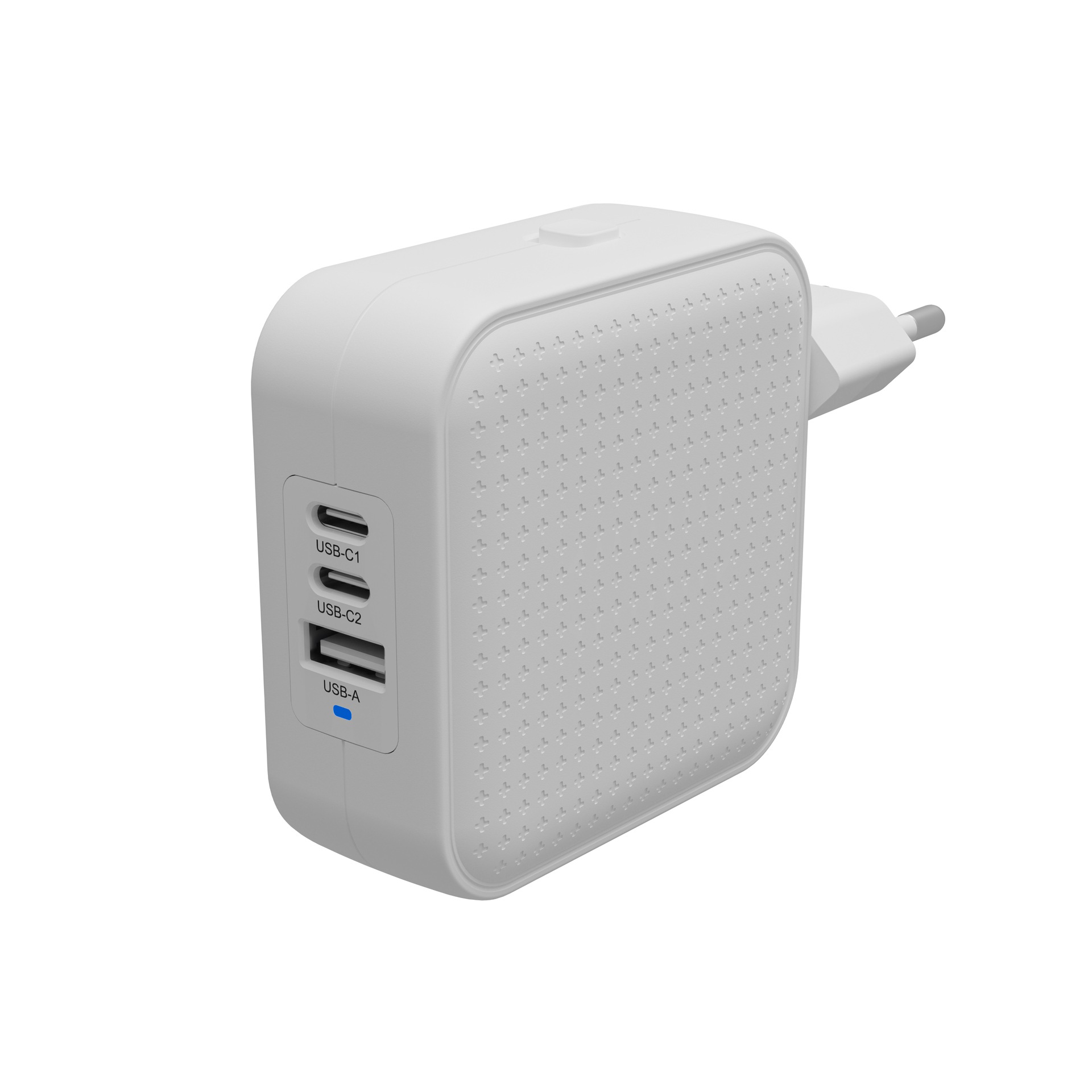 Targus Schnelllade-Gerät »HyperJuice 70W GaN Travel Charger 2x USB-C + 1x USB-A«
