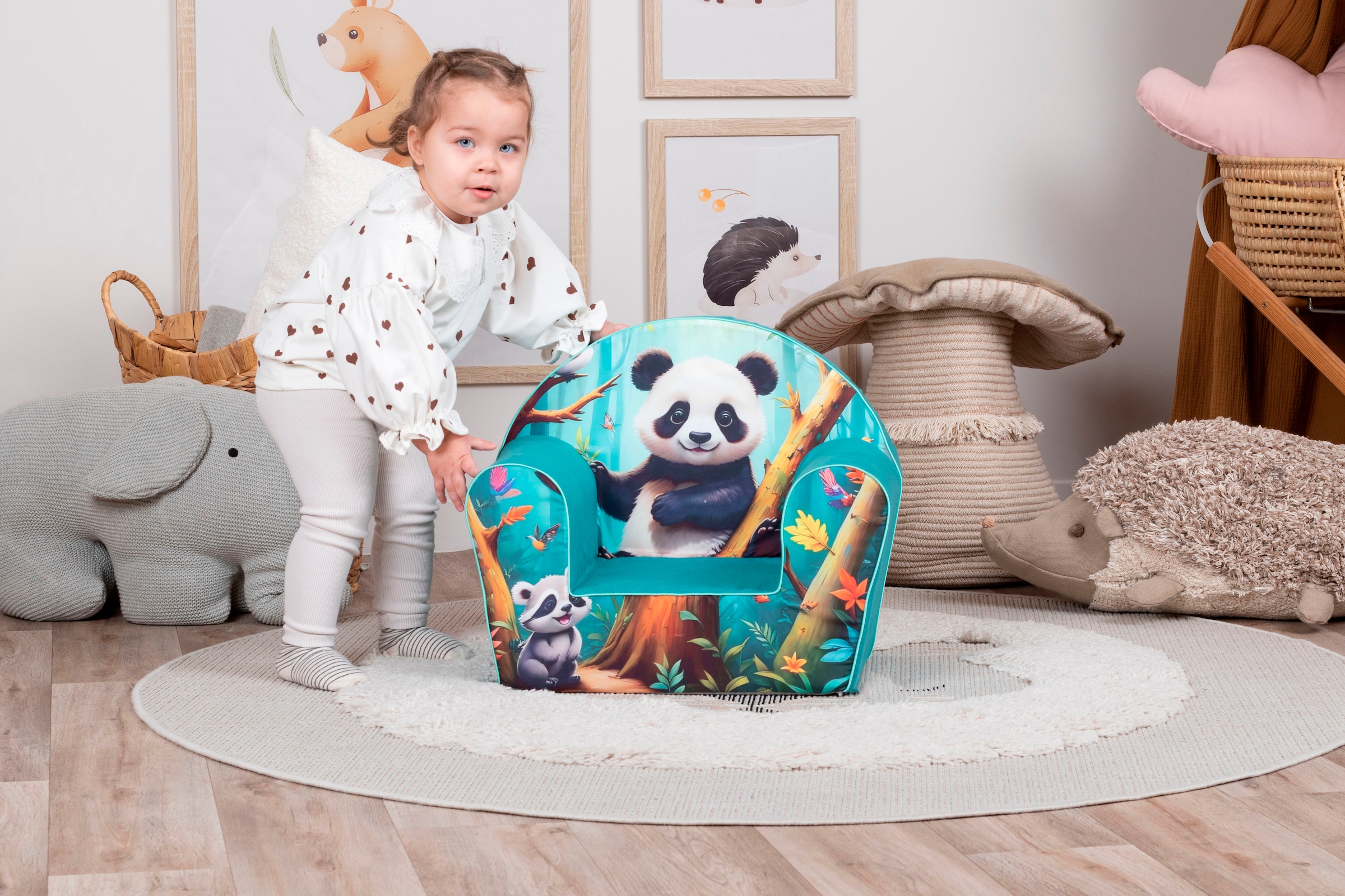 Knorrtoys® Sessel »Lucky panda«, für Kinder; Made in Europe