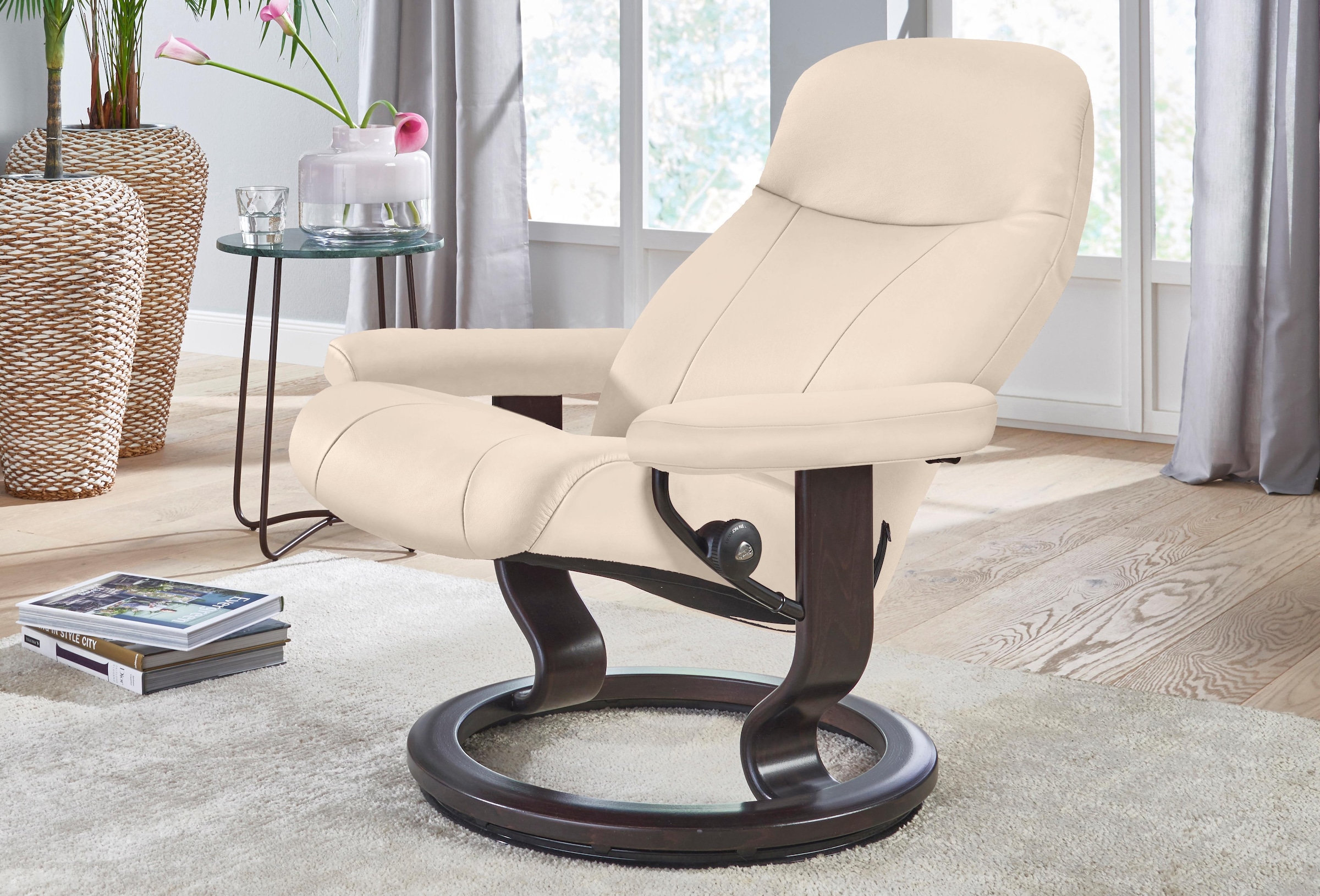 Stressless® Relaxsessel »Garda«, mit Classic Base, Größe M, Gestell Wenge