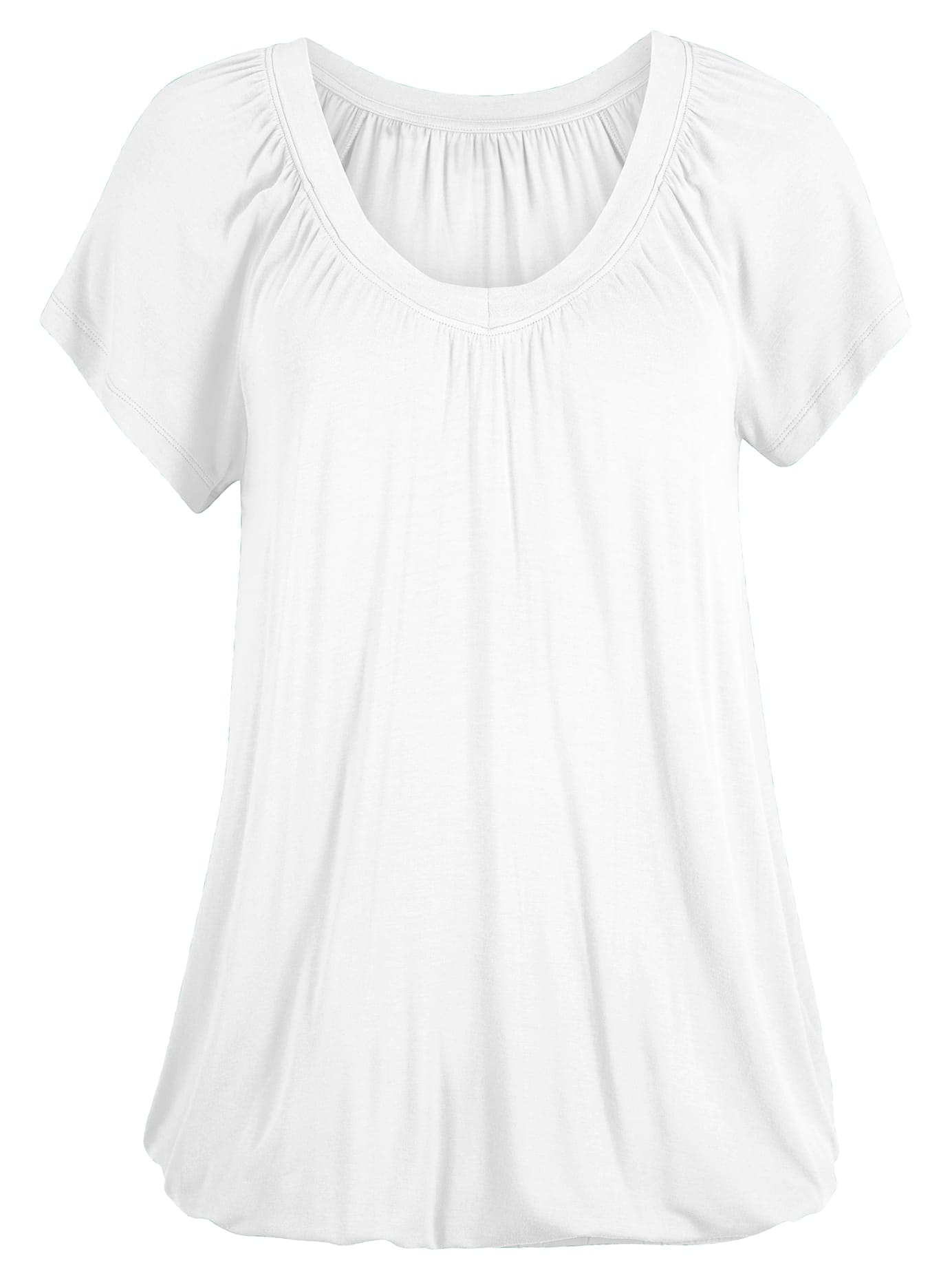   Kurzarmshirt »Viskose-Shirt« 1 tlg.