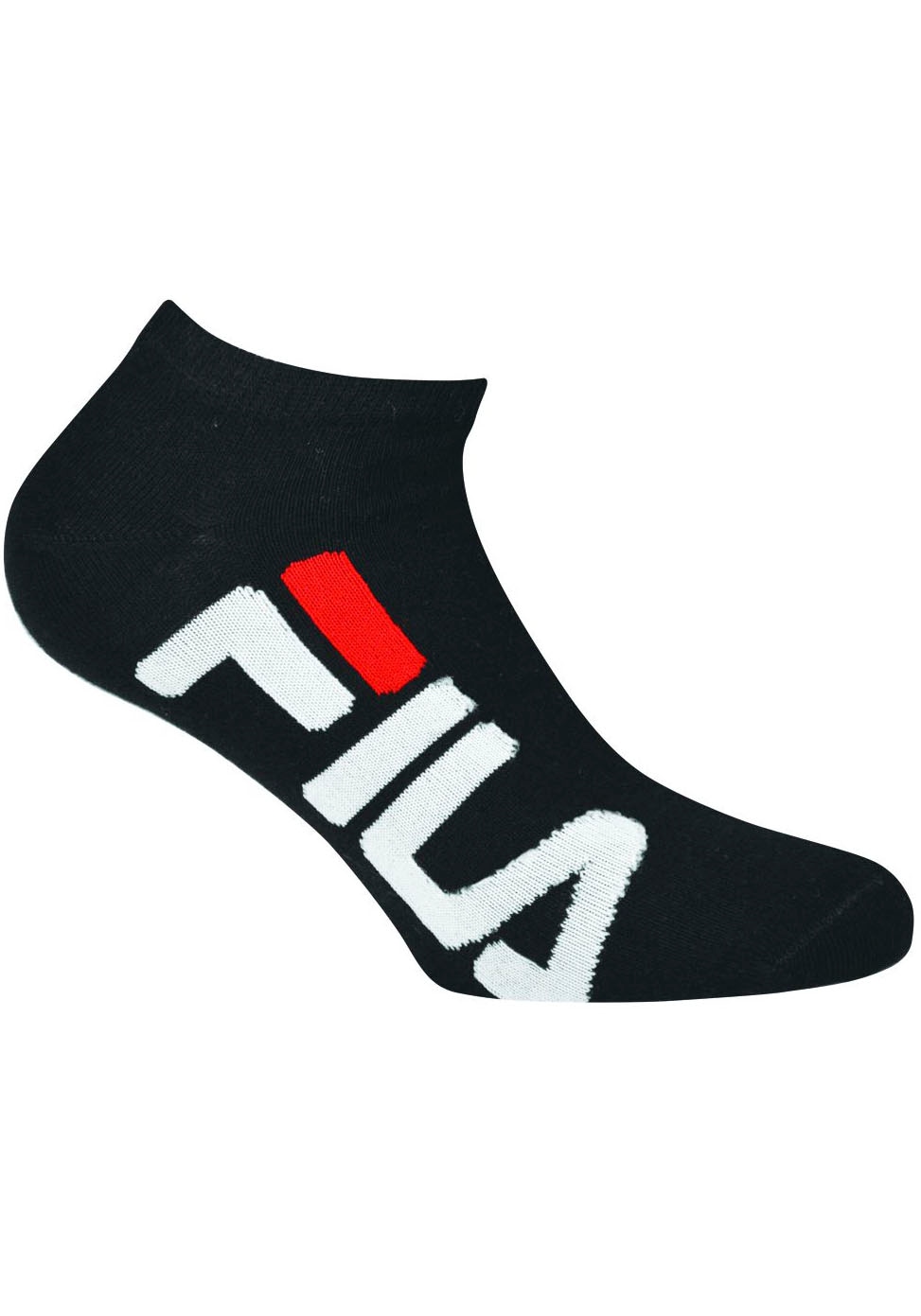 Fila Sneakersocken, (Packung, 6 Paar), Großer Markenschriftzug seitlich