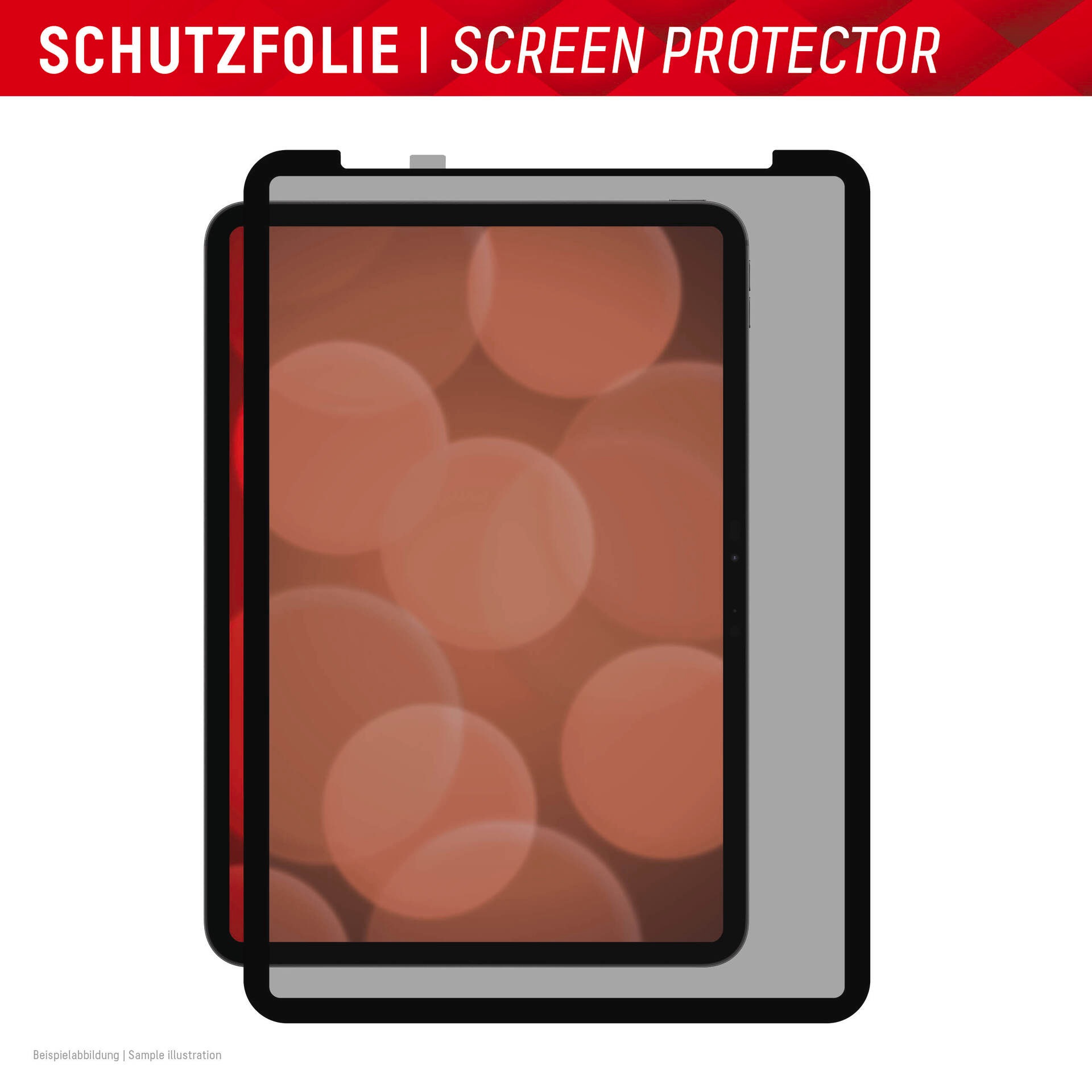 Displex Displayschutzfolie »Tablet Privacy Safe«, für Apple iPad Pro 11 (2024), Blickschutzfolie, Schutzfolie, Bildschirmschutz, kratz- & stoßfest