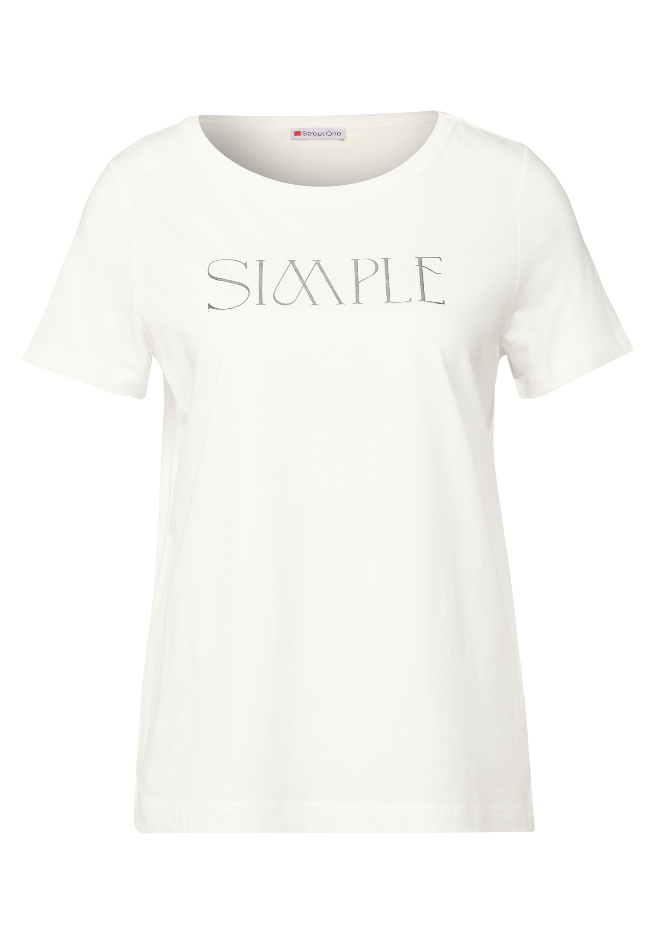 STREET ONE T-Shirt, mit Wording-Print