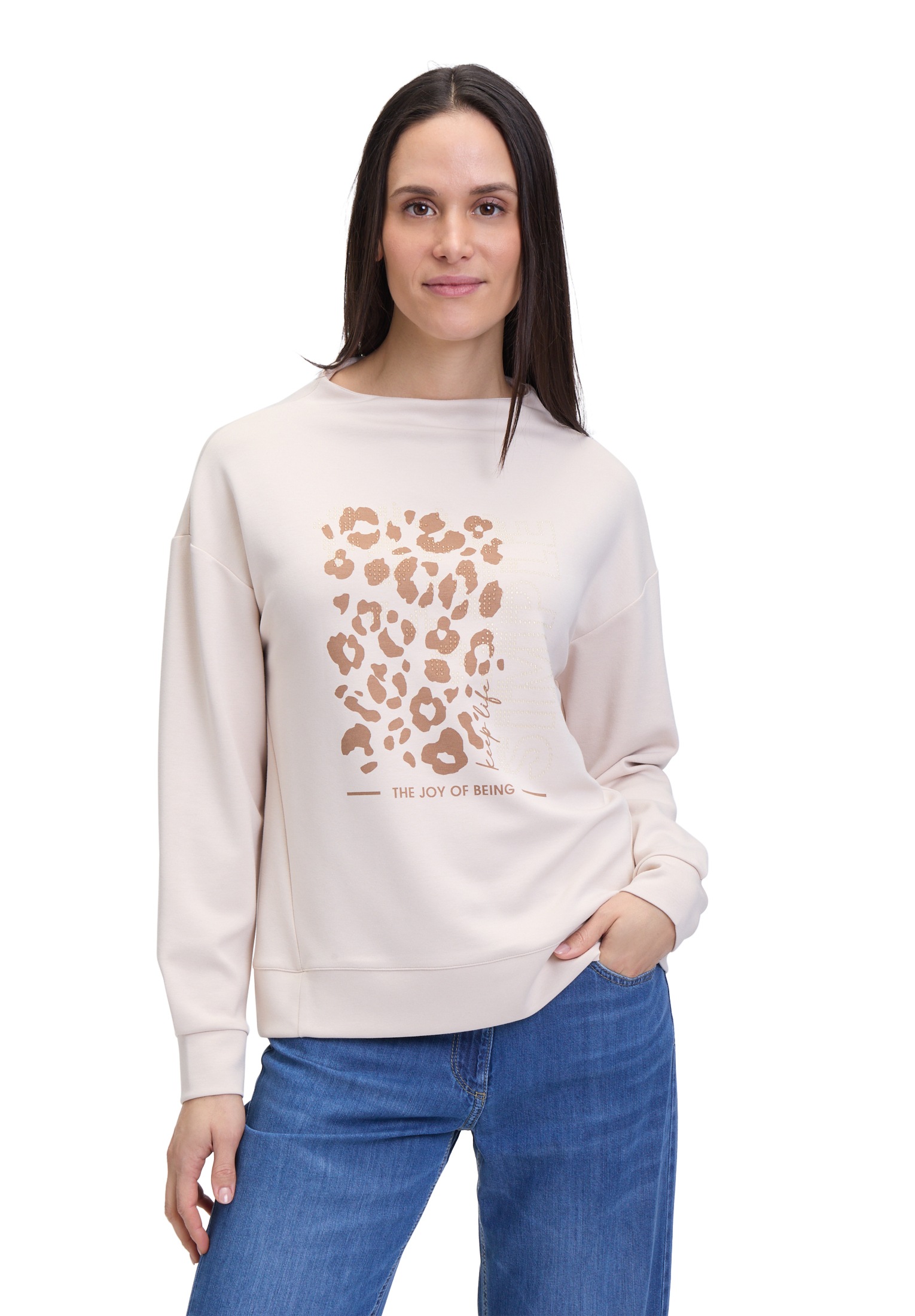 Betty Barclay Sweatshirt »Sweatshirt mit Stehkragen«