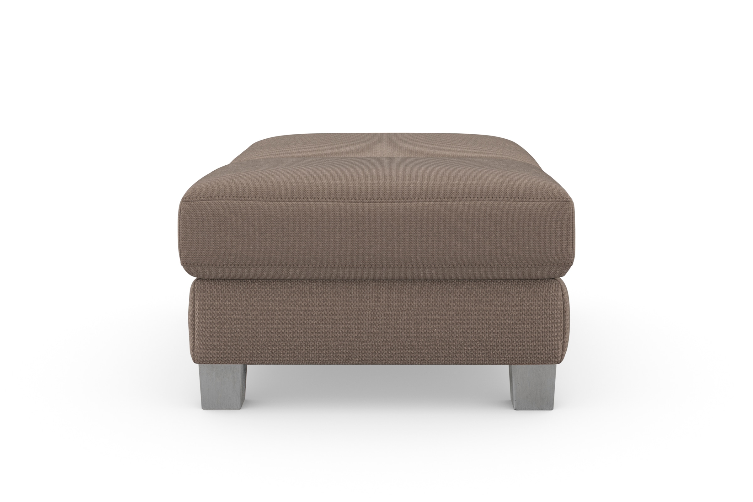 sit&more Polsterhocker »Dundee« mit Klappfunktion, Federkern und hochwertigen Edelstahlfüßen