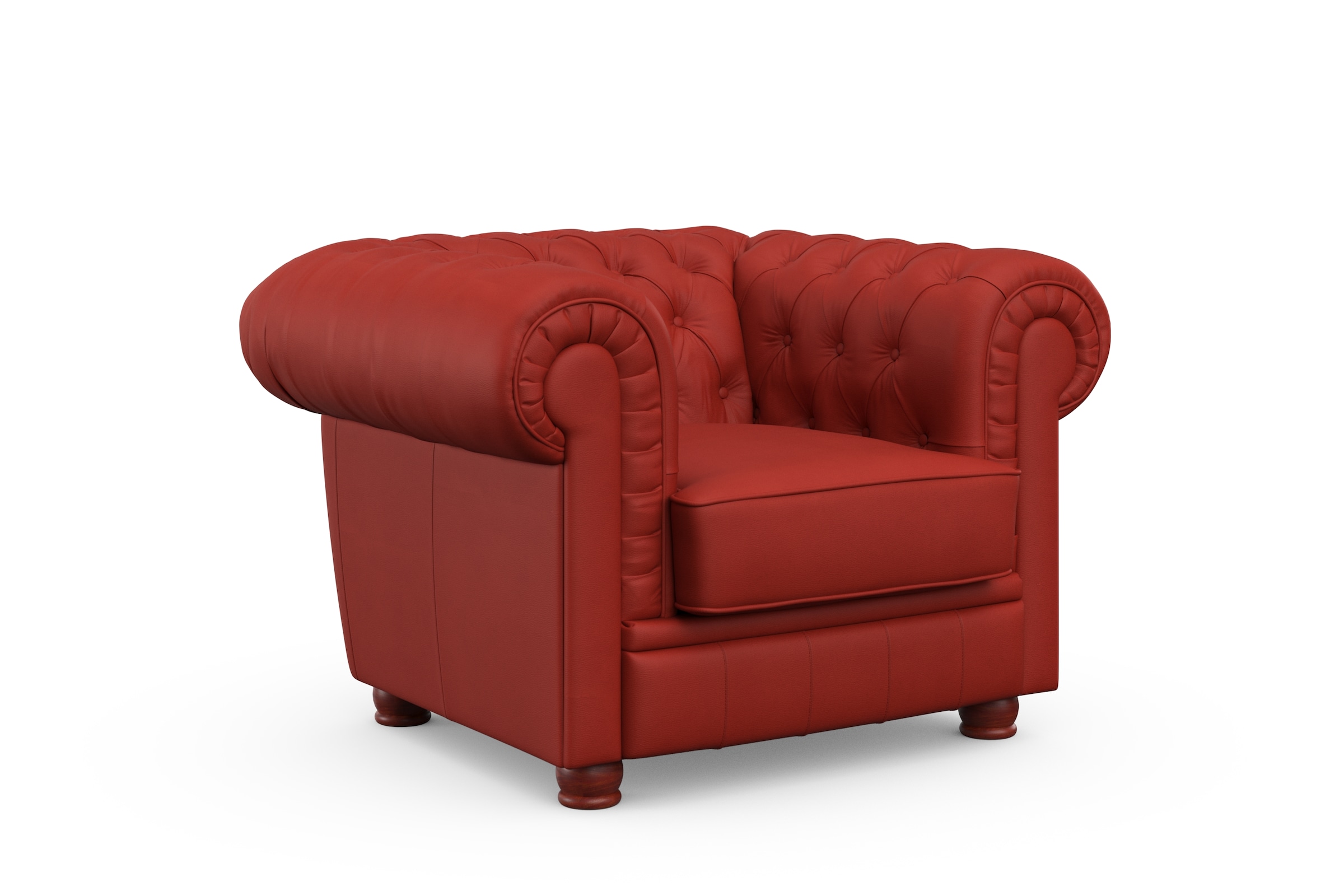 Max Winzer® Chesterfield-Sessel »Kent, Loungesessel, edel und bequem, tolle Detailverarbeitung«, Sessel mit edler Knopfheftung, komfortable Armlehnen, Breite 110 cm