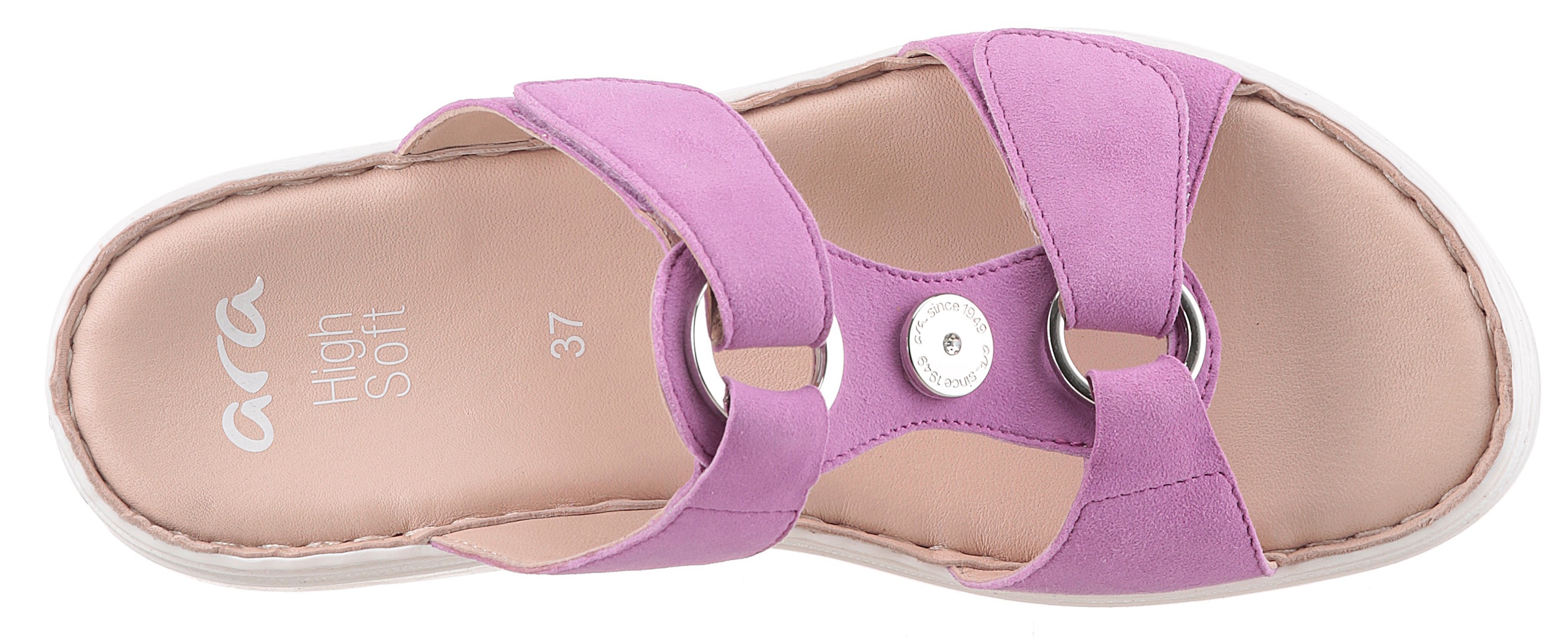 Ara Pantolette »LA PALMA«, Sandale, Klettschuh in Schuhweite G (= weit)
