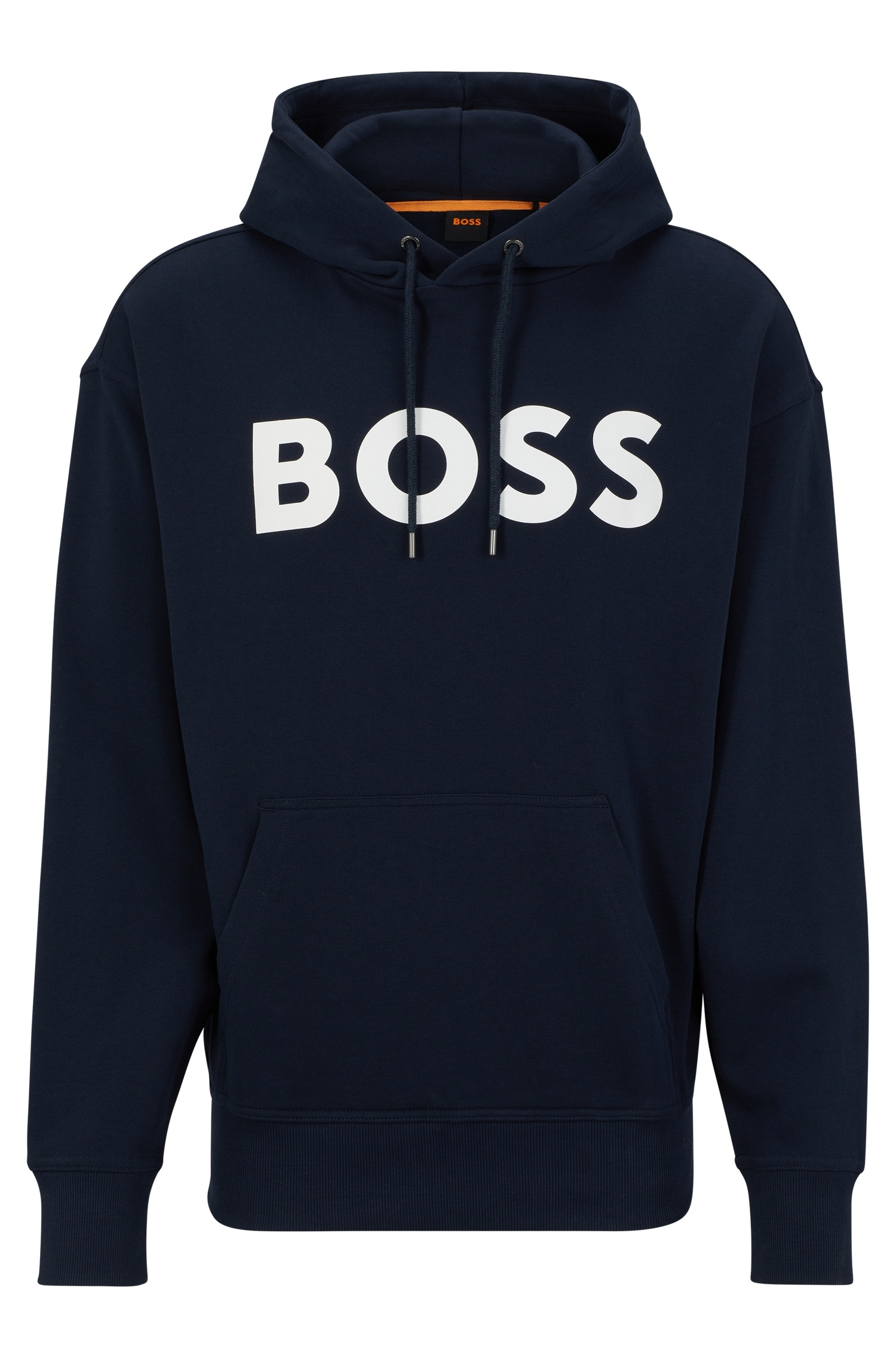 BOSS ORANGE Hoodie »WebasicHood«, mit weißem Logodruck