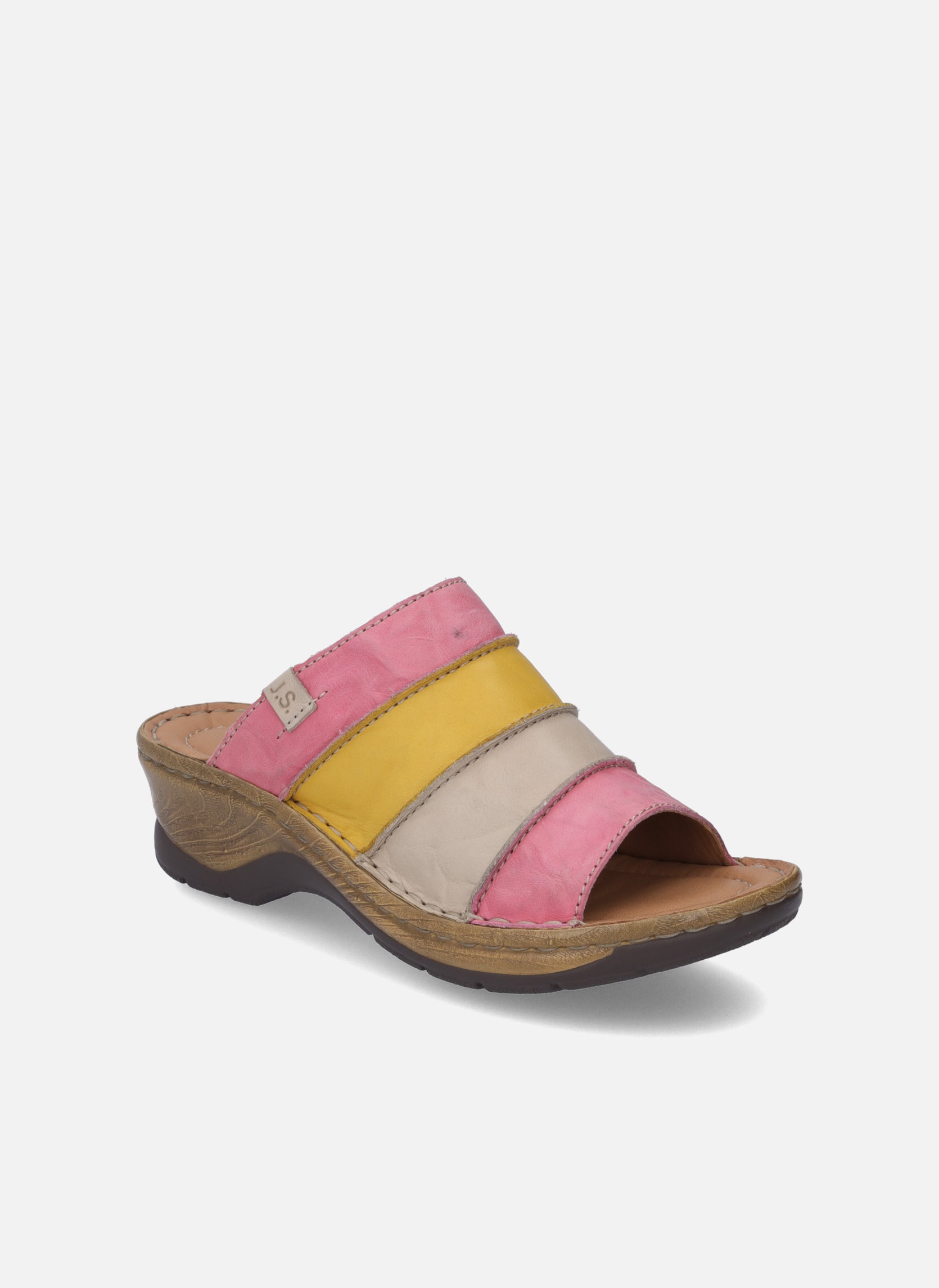 Josef Seibel Clog »Catalonia 64, pink-multi«