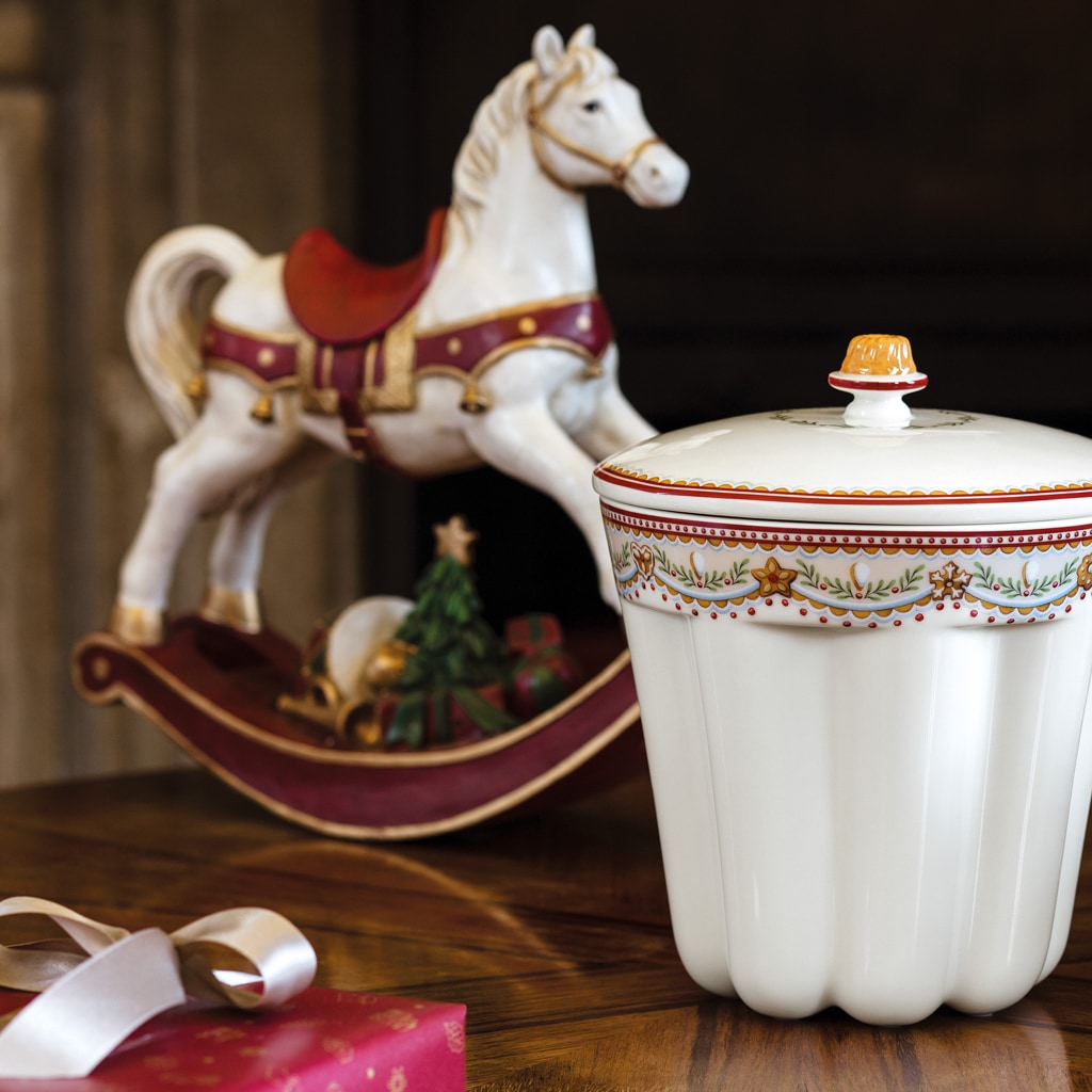 Villeroy & Boch Weihnachtsfigur »Schaukelpferd XL Winter Collage bunt«