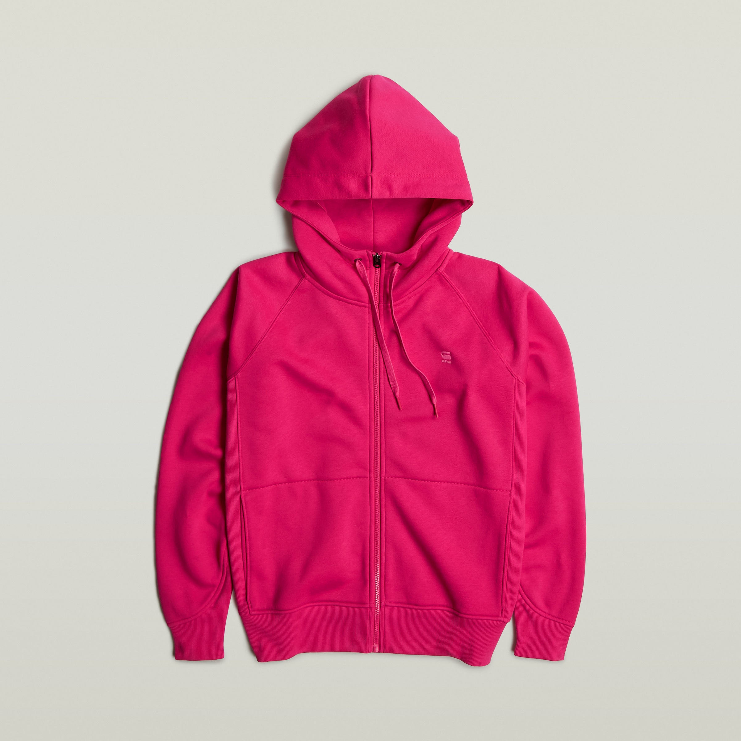 G-STAR Kapuzensweatjacke »Premium core 2.1 hdd zip thru« mit tonaler Logostickerei