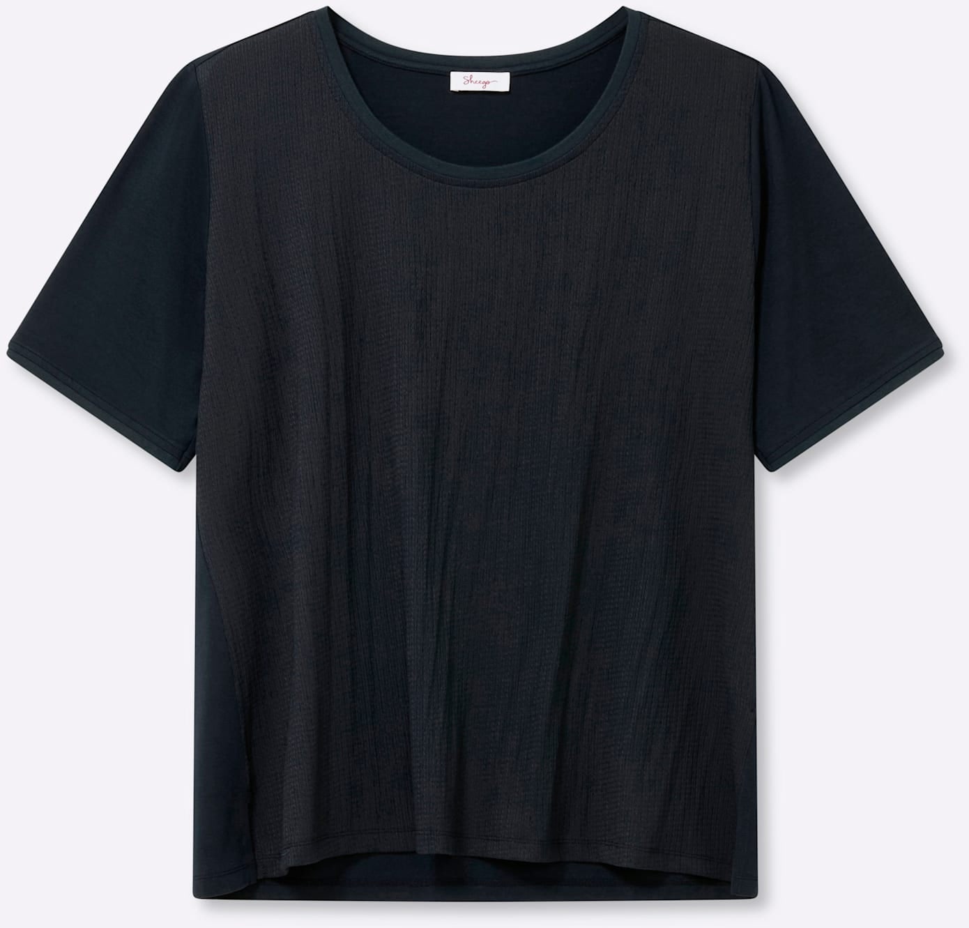 Sheego Rundhalsshirt »Shirt« 1
