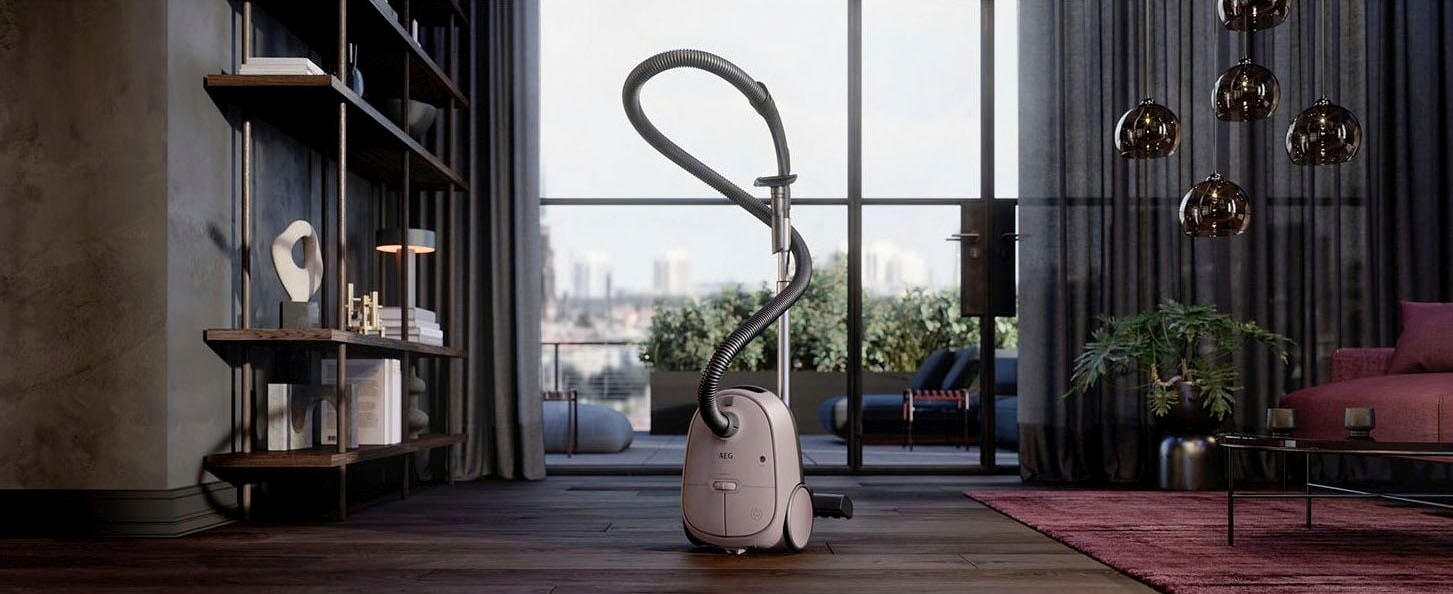 AEG Bodenstaubsauger »CLEAN 6000, hohe Saugleistung,«, 850 W, mit Beutel, inkl. Zusatzdüsen, 65 % Recyclingkunststoff