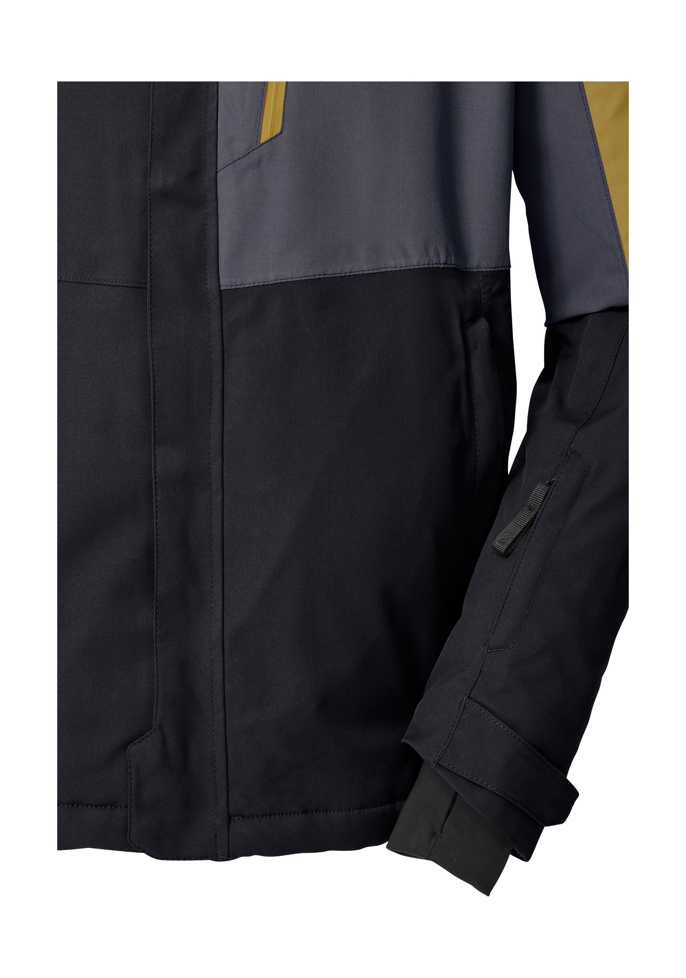 Killtec Skijacke »KSW 52 MN SKI JCKT« Wasserdichte, atmungsaktive Herrenjacke mit Schneefang und Taschen
