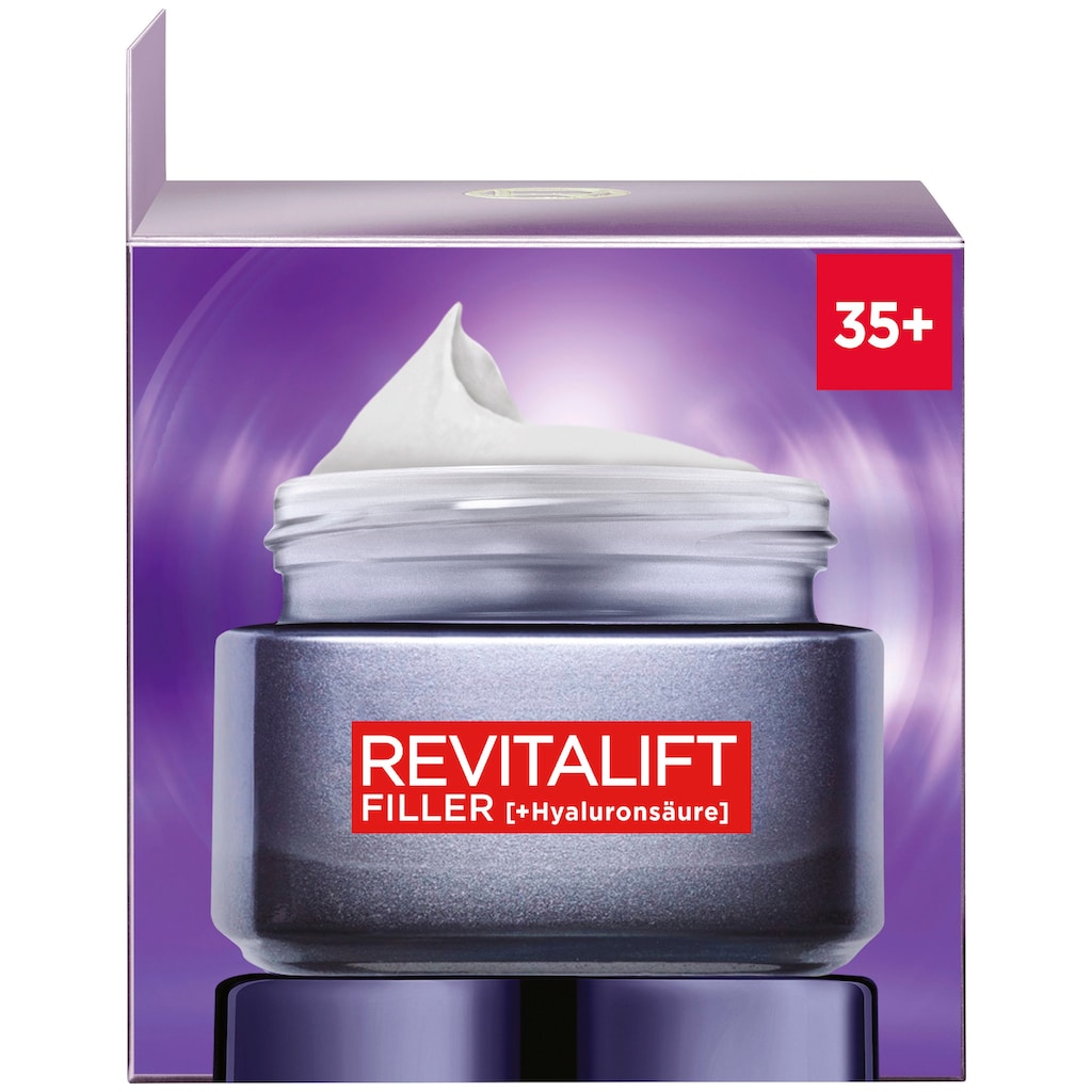 L'ORÉAL PARIS Anti-Aging-Creme »RevitaLift Filler Tag«, mit hochkonzentrierter Hyaluronsäure