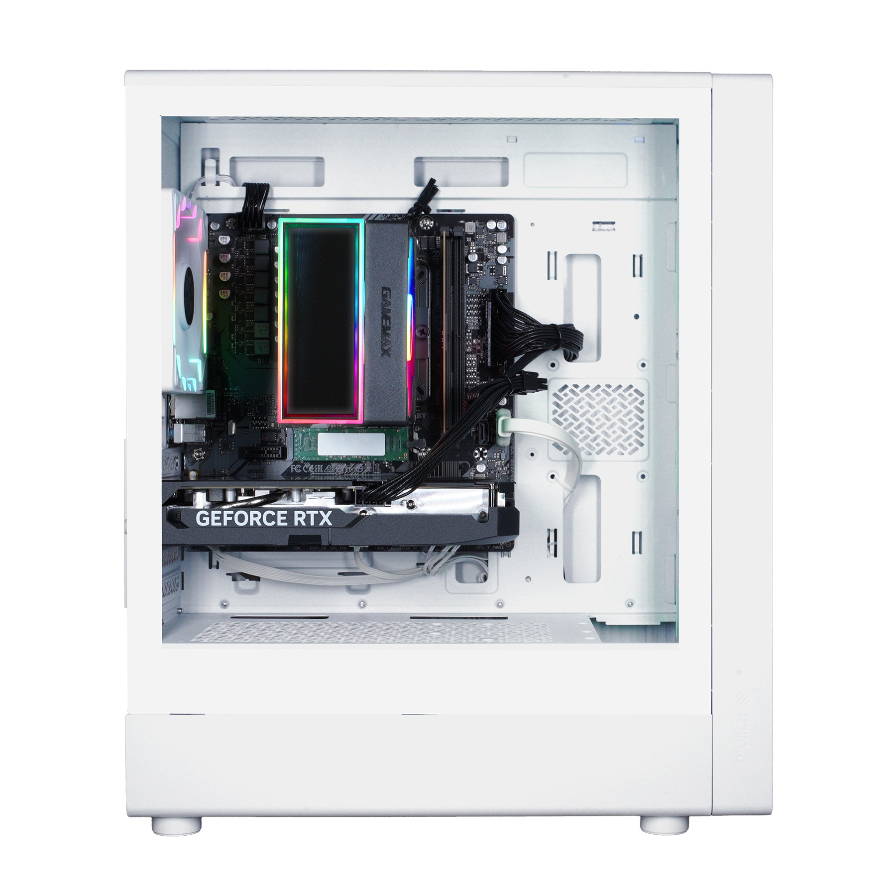 GAMEMAX Gaming-PC »AERIS MW 8121 AMD Ryzen 5 5500 16GB 480GB SSD RTX 5050« Windows 11