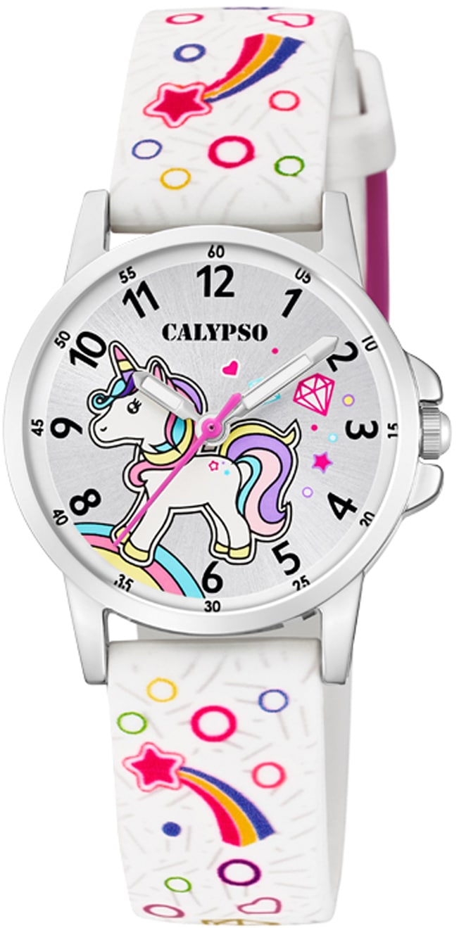 CALYPSO WATCHES Quarzuhr »Junior Collection, K5776/4«, Armbanduhr, Kinderuhr, Mädchenuhr, Einhorn, ideal auch als Geschenk