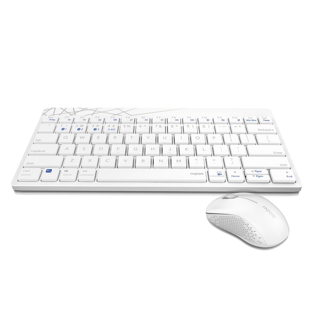 Rapoo Tastatur- und Maus-Set »8000M kabelloses Tastatur-Maus-Set,  Bluetooth, 2.4 GHz, 1300 DPI« jetzt kaufen bei OTTO