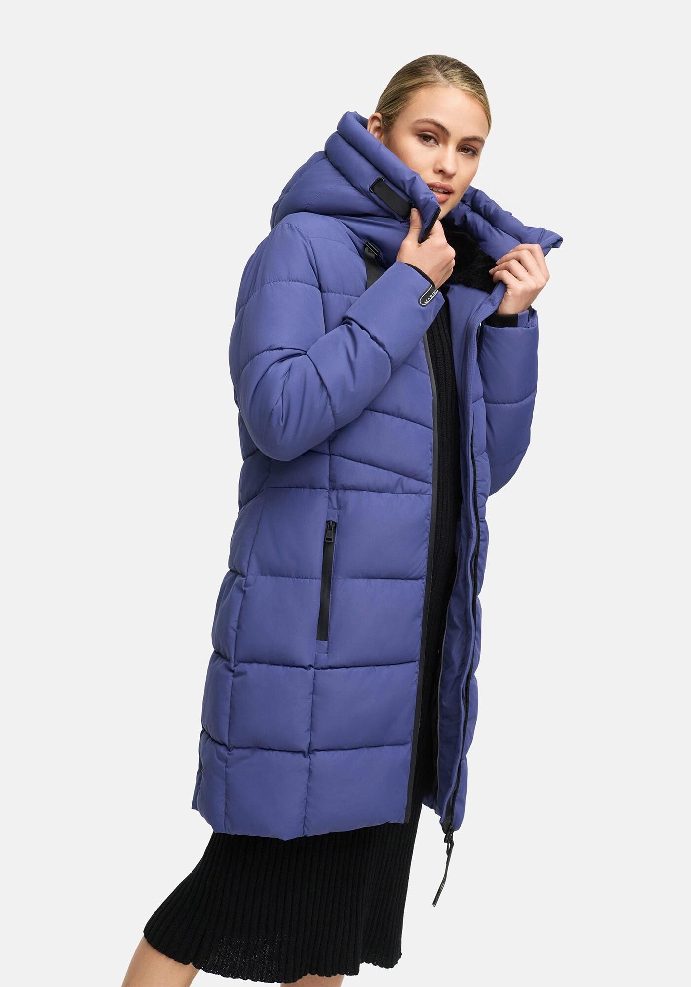 Marikoo Winterjacke »Marikoo Natsukoo Damen Winter Steppjacke lang B978«