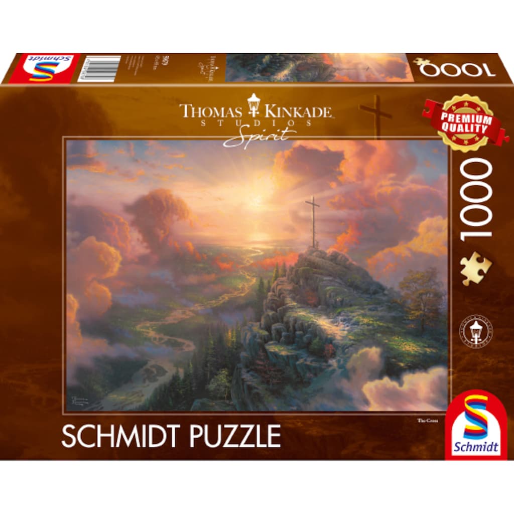 Schmidt Spiele Puzzle »Spirit, Das Kreuz«, Thomas Kinkade; Made in Europe