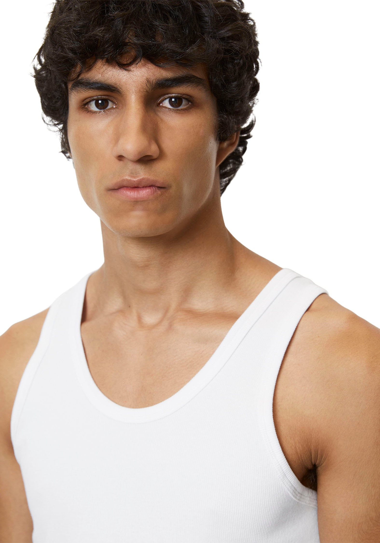 Marc O'Polo Tanktop »Iconic Rib«, (2er Pack), mit körpernahem Schnitt