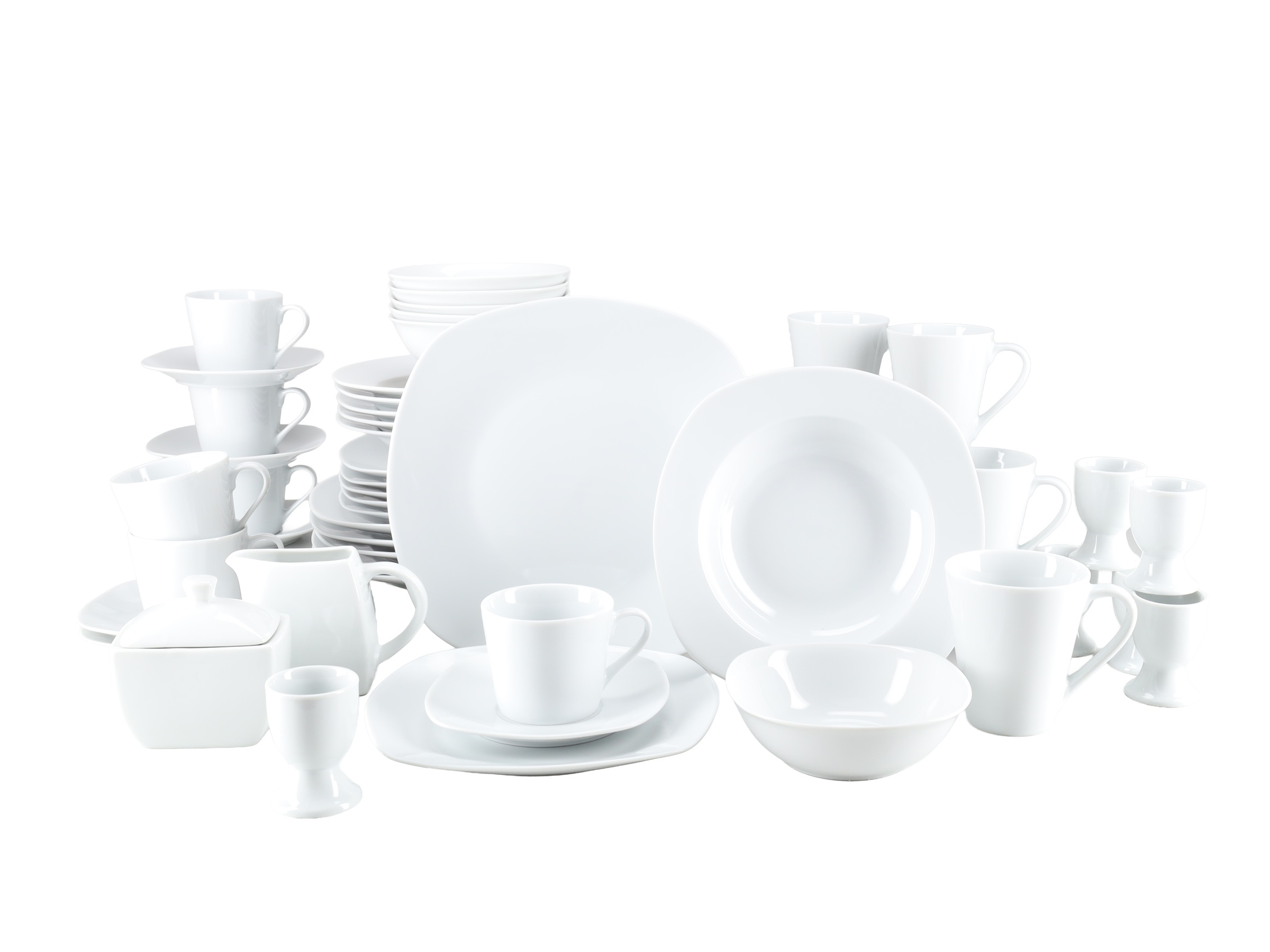 OTTO home Geschirr-Set »Arrianna« Moderne Optik, Zeitloses Design, Beliebig kombinierbar