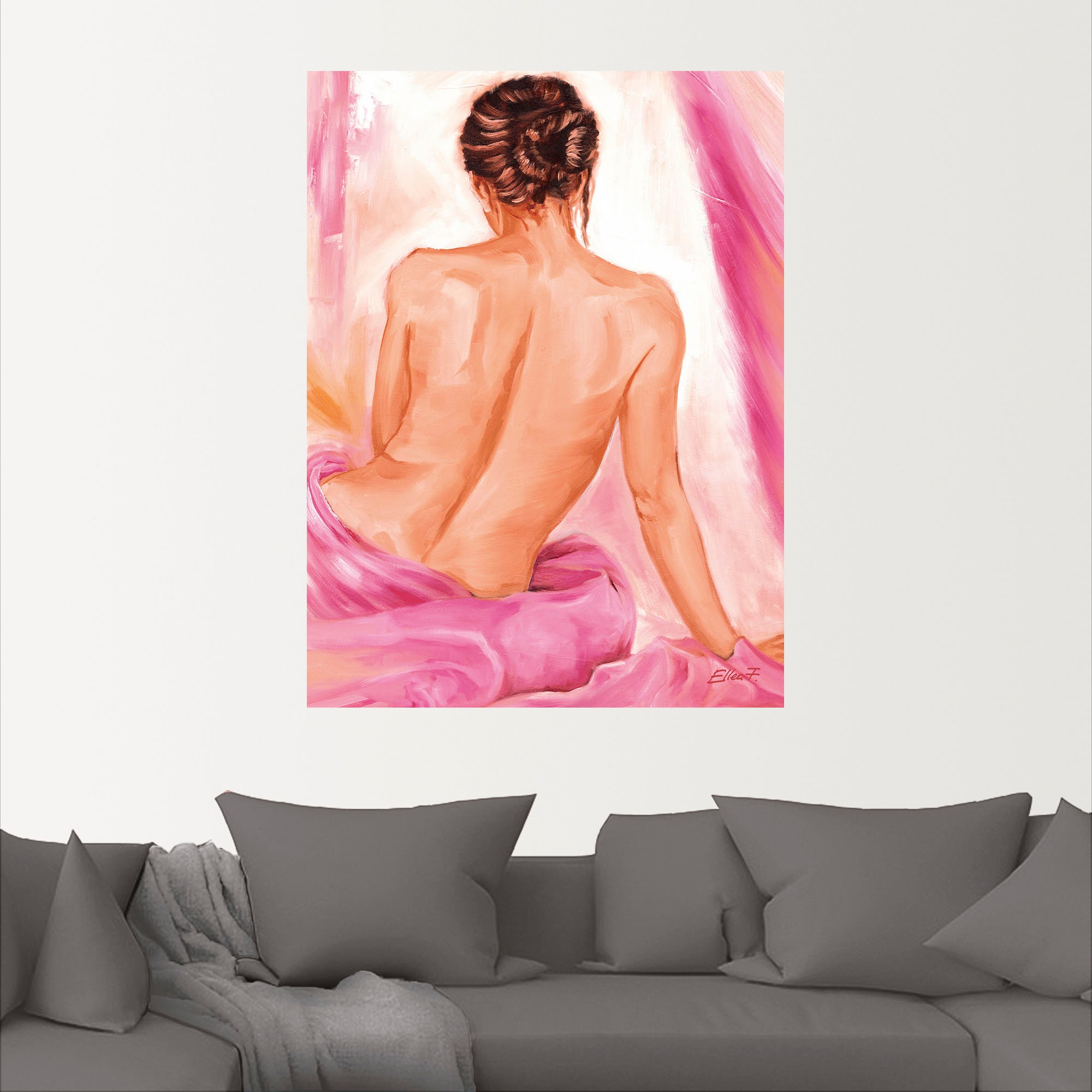 Artland Wandbild »Akt II«, Erotische Bilder, (1 St.), als Leinwandbild, Poster, Wandaufkleber in verschied. Größen