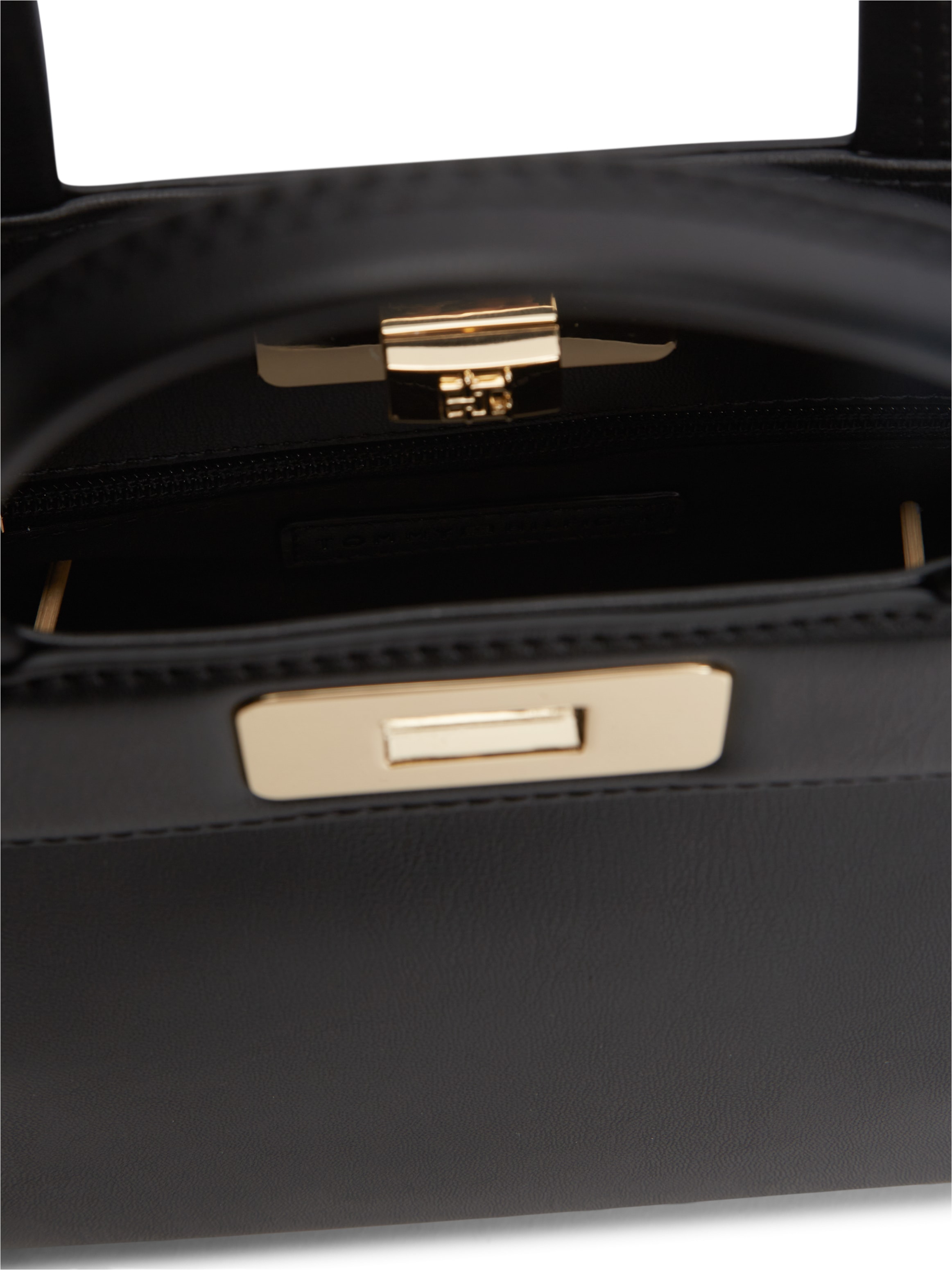 Tommy Hilfiger Henkeltasche »TH MODERN MINI SATCHEL« Damen Handtasche, Umhängetasche Schultertasche mit Piping