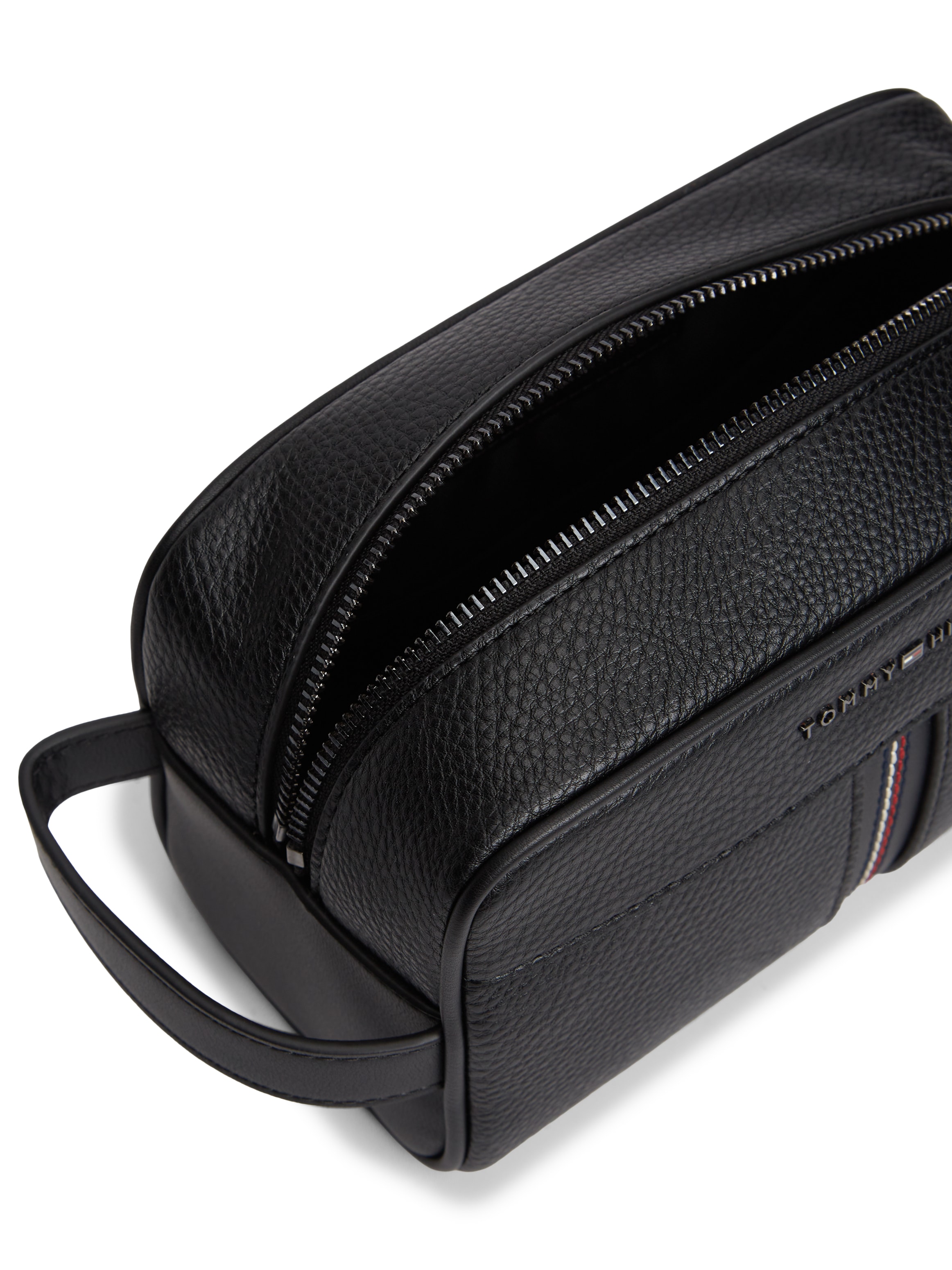 Tommy Hilfiger Kulturbeutel »TH CENTRAL WASHBAG« Unisex Minibag, Hygienebeutel mit praktischer Handschlaufe