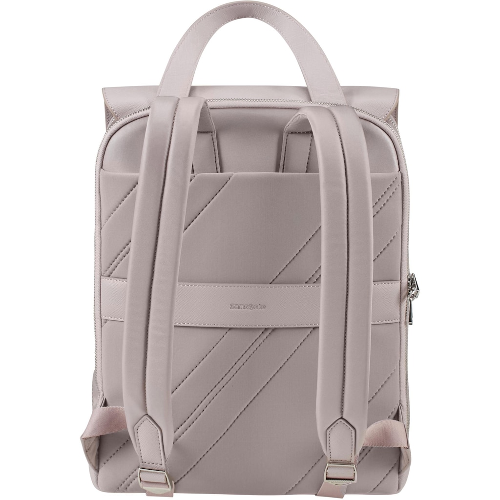 Samsonite Laptoprucksack »Zalia 2.0 Flap, stone grey«