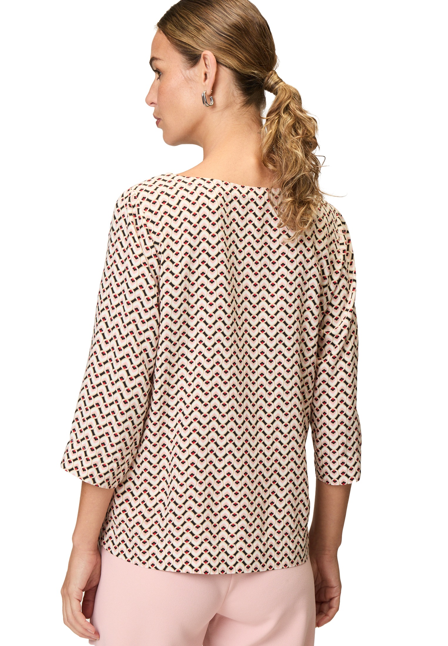 Zero Klassische Bluse »Bluse mit grafischem Druck«