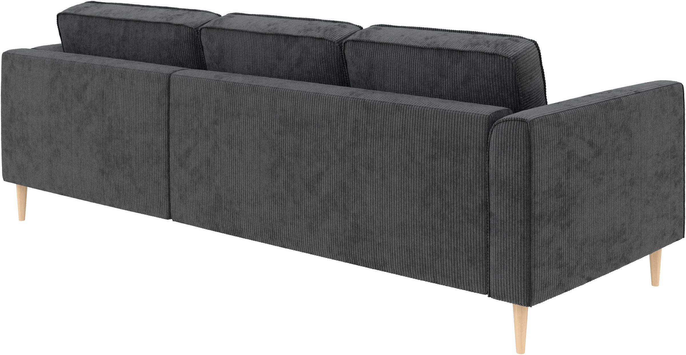 Home affaire Ecksofa »Booster Couch wahlweise mit Schlaffunktion und Bettkasten-auch in Cord«, Recamiere beidseitig montierbar, Sofa in L-Form, 232 cm