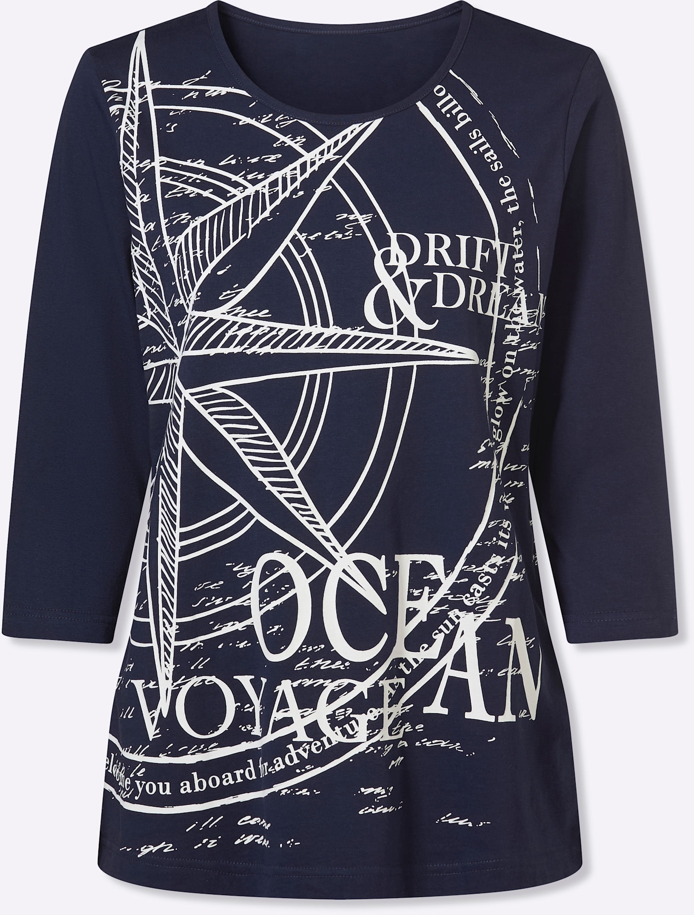 Classic Basics 3/4-Arm-Shirt »Langarm-Shirt« 1 tlg.