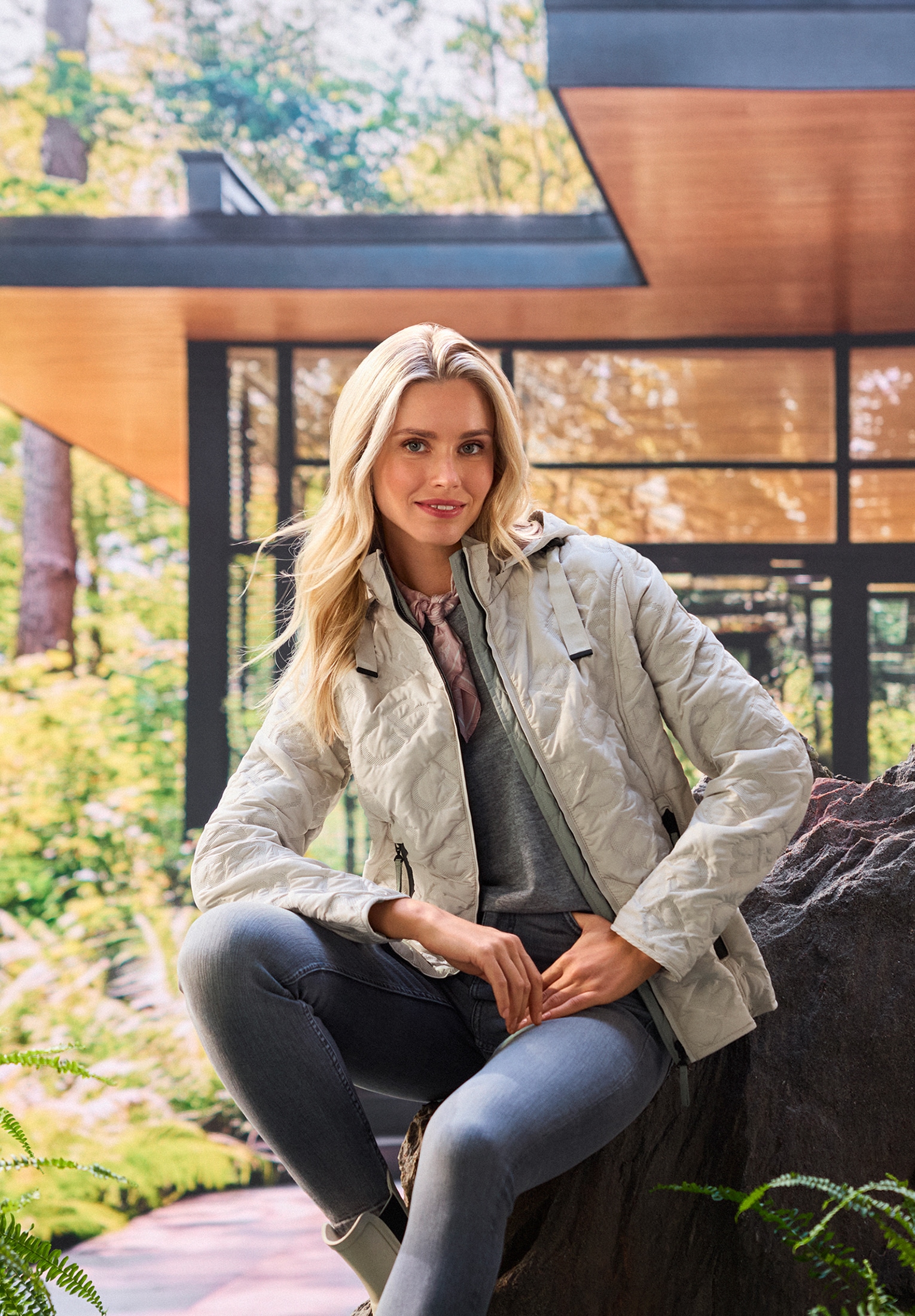 Gil Bret Sommerjacke »Sommerjacke mit Kapuze«