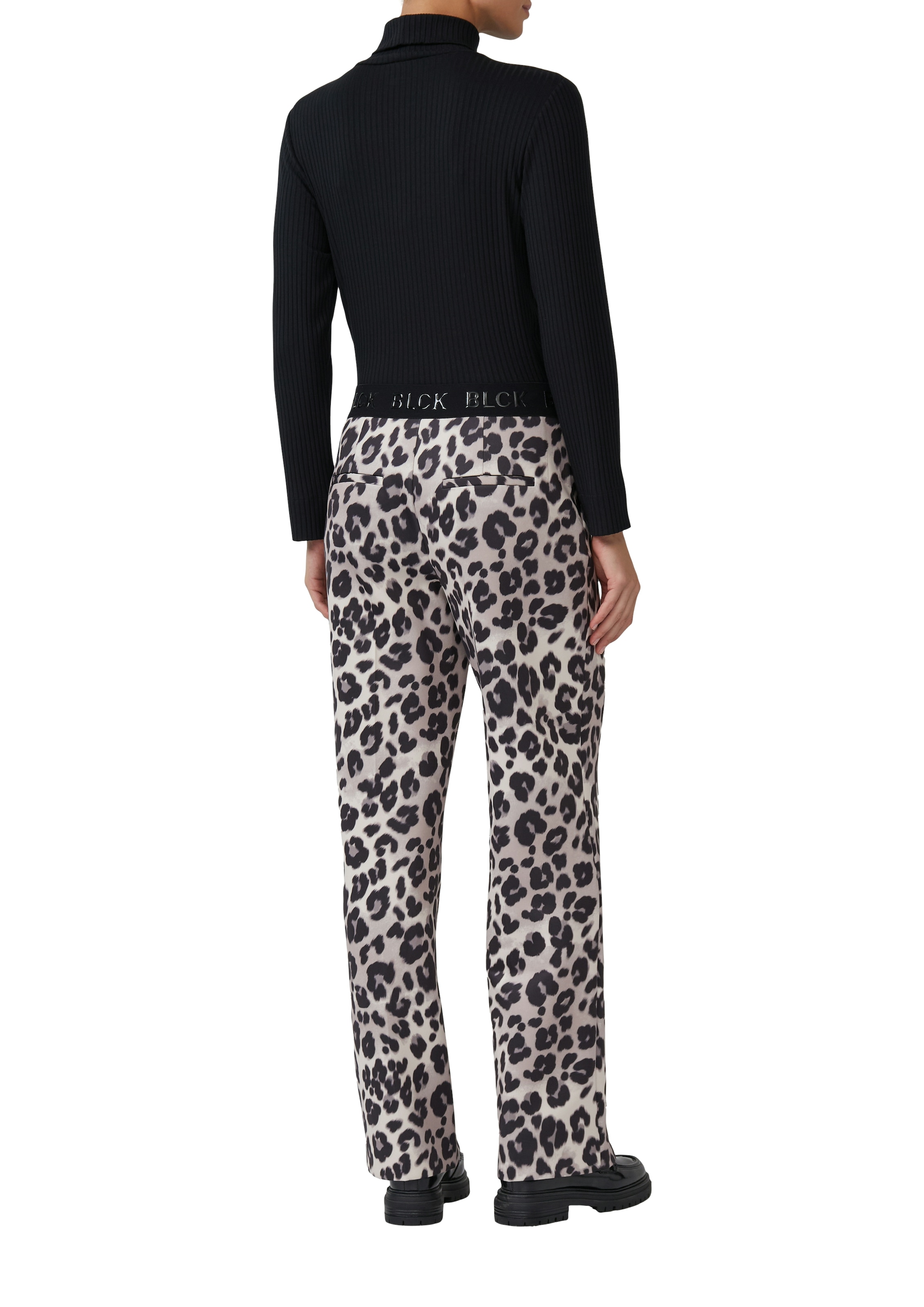 s.Oliver BLACK LABEL Stoffhose, mit elastischem Bund