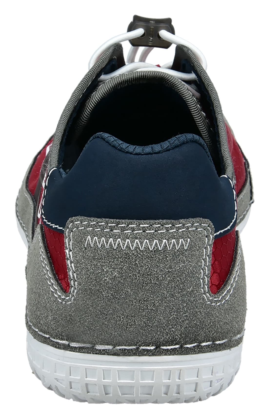 bugatti Slip-On Sneaker, Freizeitschuh, Halbschuh, Slipper mit Kontrastnähten- und besätzen