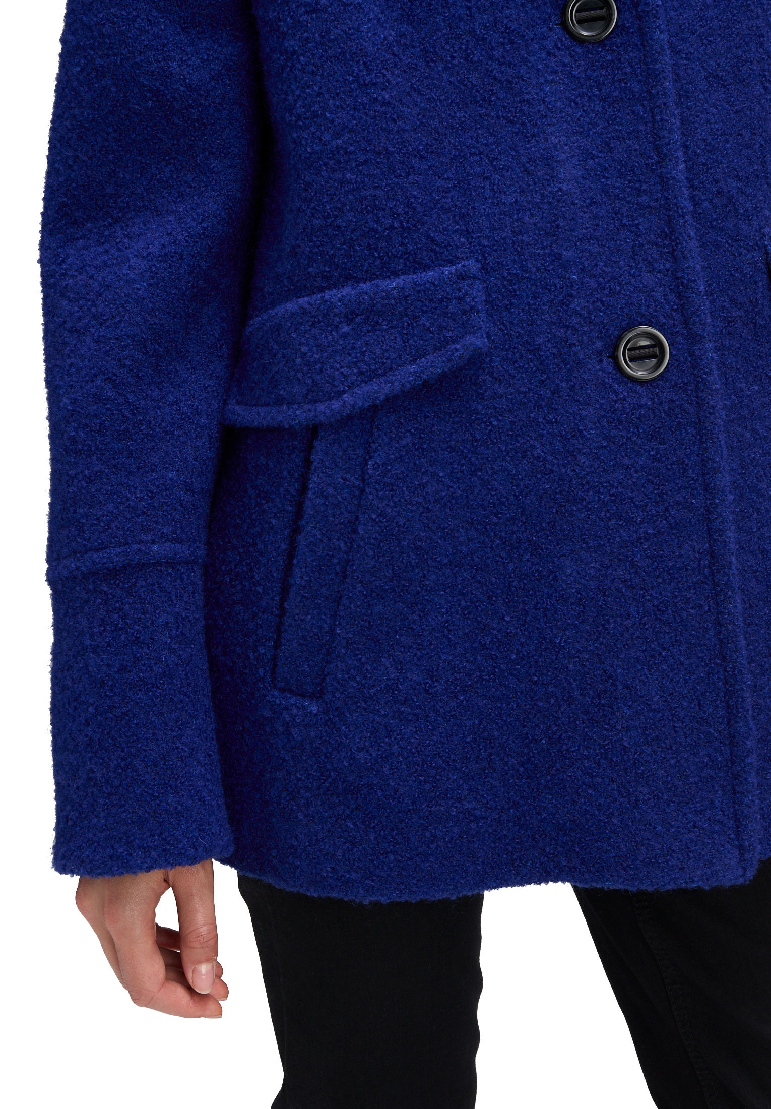 Gil Bret Wolljacke ohne Kapuze mit Stehkragen