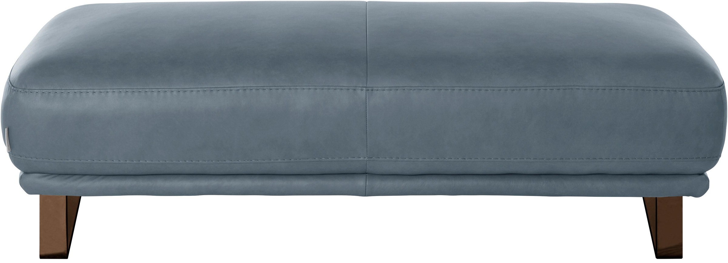 W.SCHILLIG Hocker »montanaa«, mit Metallkufen in Bronze pulverbeschichtet, Breite 141 cm