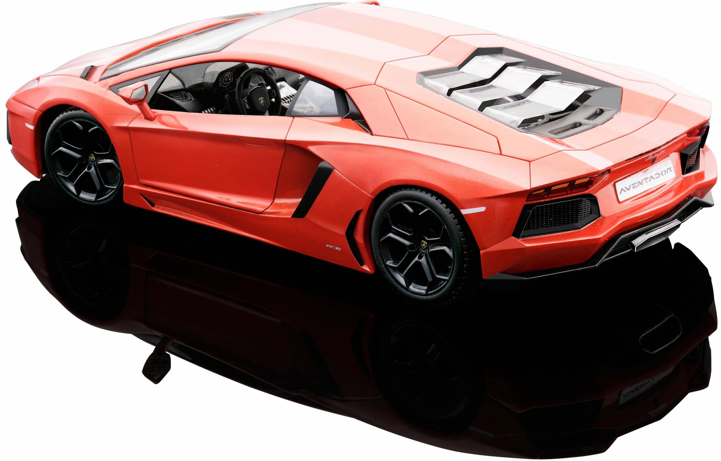 Maisto® Sammlerauto »Lamborghini Aventador LP700-4 11, 1:24, orange«, 1:24, aus Metallspritzguss