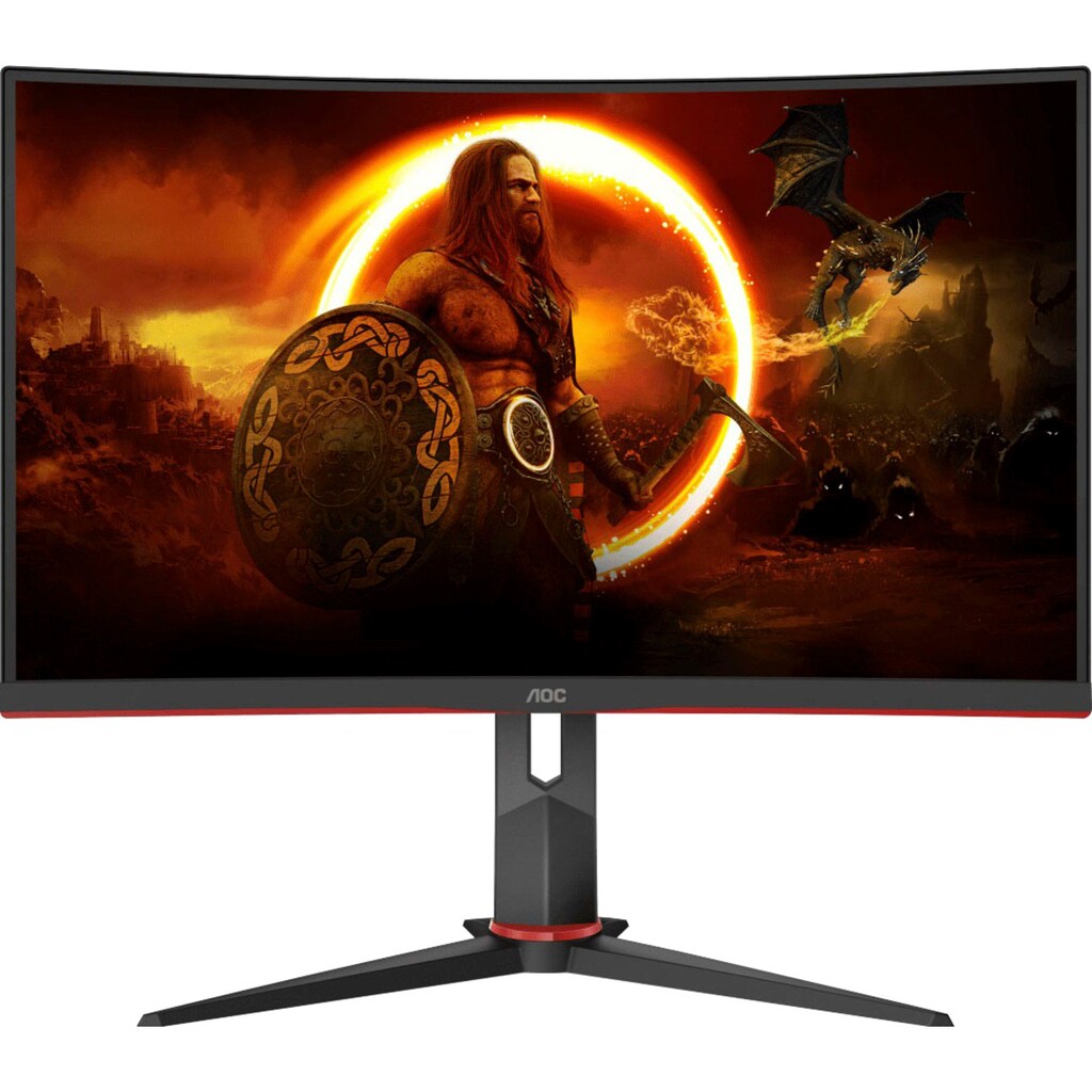 AOC Curved-Gaming-Monitor »C27G2ZU/BK«, 68,6 cm/27 Zoll, 1920 x 1080 px, Full HD, 0,5 ms Reaktionszeit, 240 Hz