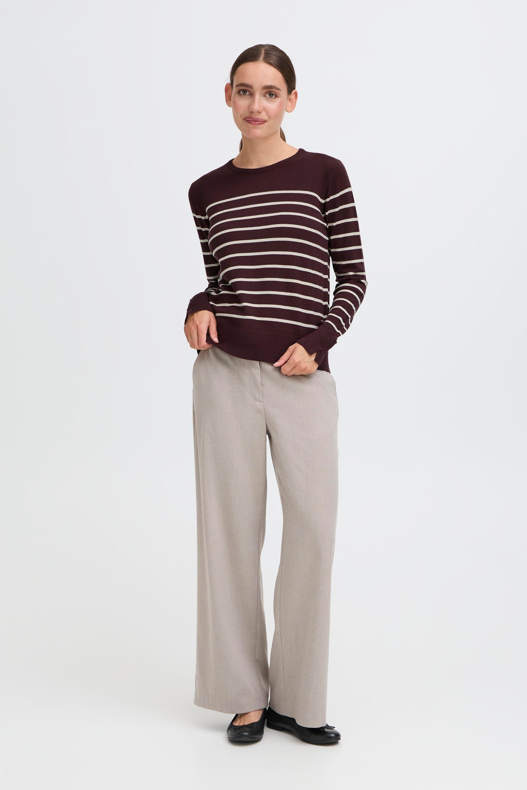 OXMO Strickfleece-Pullover »Strickpullover OXFKEANA«