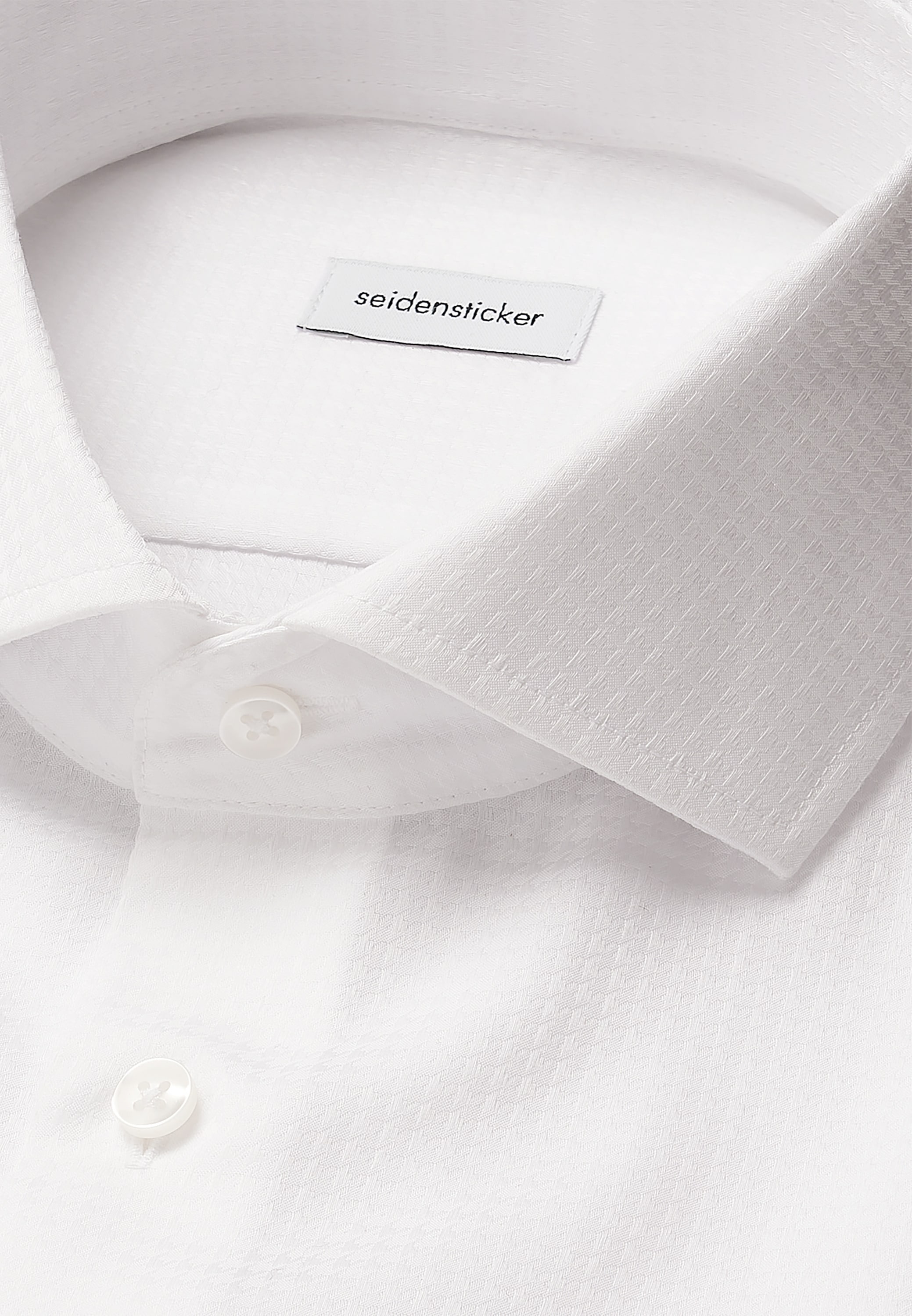 seidensticker Businesshemd »Schwarze Rose«, Slim 1/1 Kentkragen Pepita
