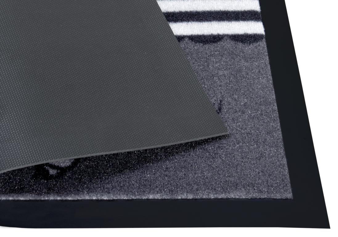 HANSE Home Fußmatte »Heimathafen, Türmatte«, rechteckig, 7 mm Höhe, In- & Outdoor, Rutschfest, Schriftzug, Waschbar, Wetterfest, Flur